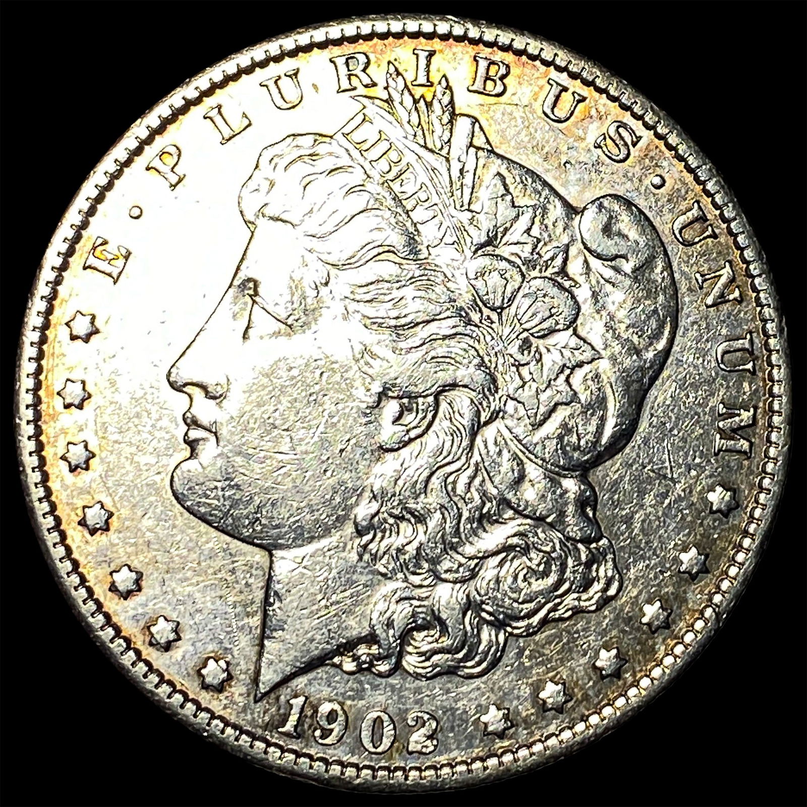 1902-S Silver Morgan Dollar CLOSELY UNCIRCULATED (1 of 2)
