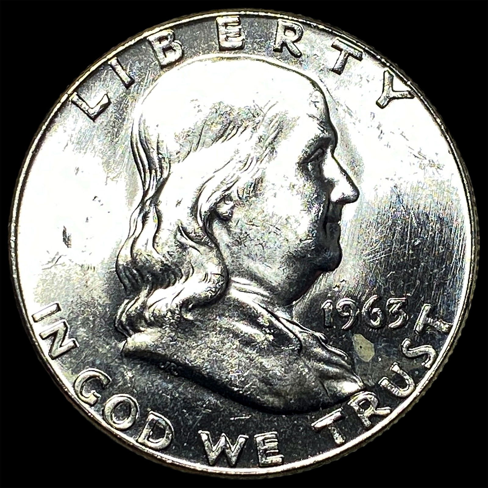 1963 Franklin Silver Half Dollar UNCIRCULATED (1 of 2)
