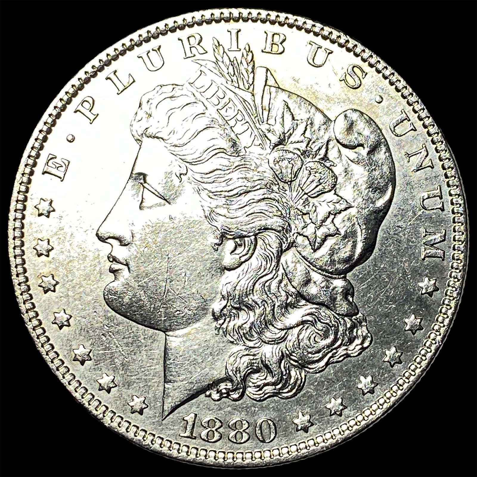 1880-S Silver Morgan Dollar UNCIRCULATED: 1880-S Silver Morgan Dollar UNCIRCULATED