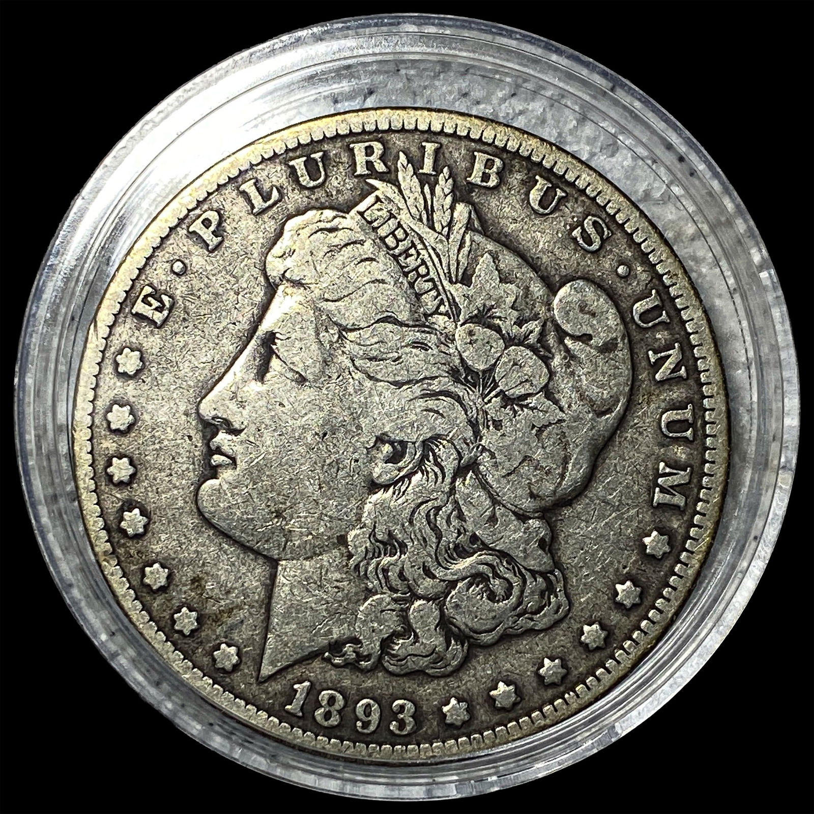 1893 Silver Morgan Dollar LIGHTLY CIRCULATED (1 of 2)