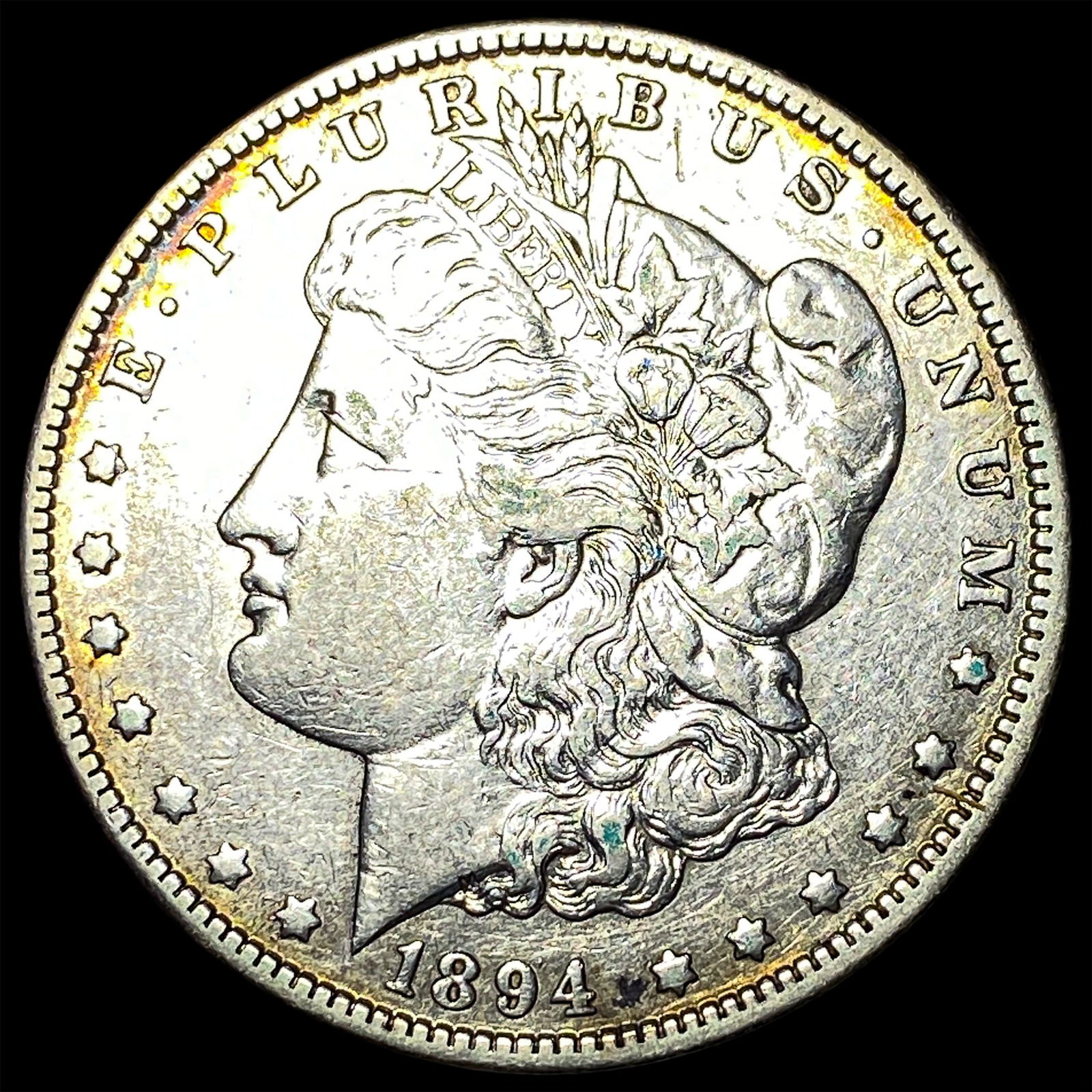 1894-S Silver Morgan Dollar NEARLY UNCIRCULATED (1 of 2)