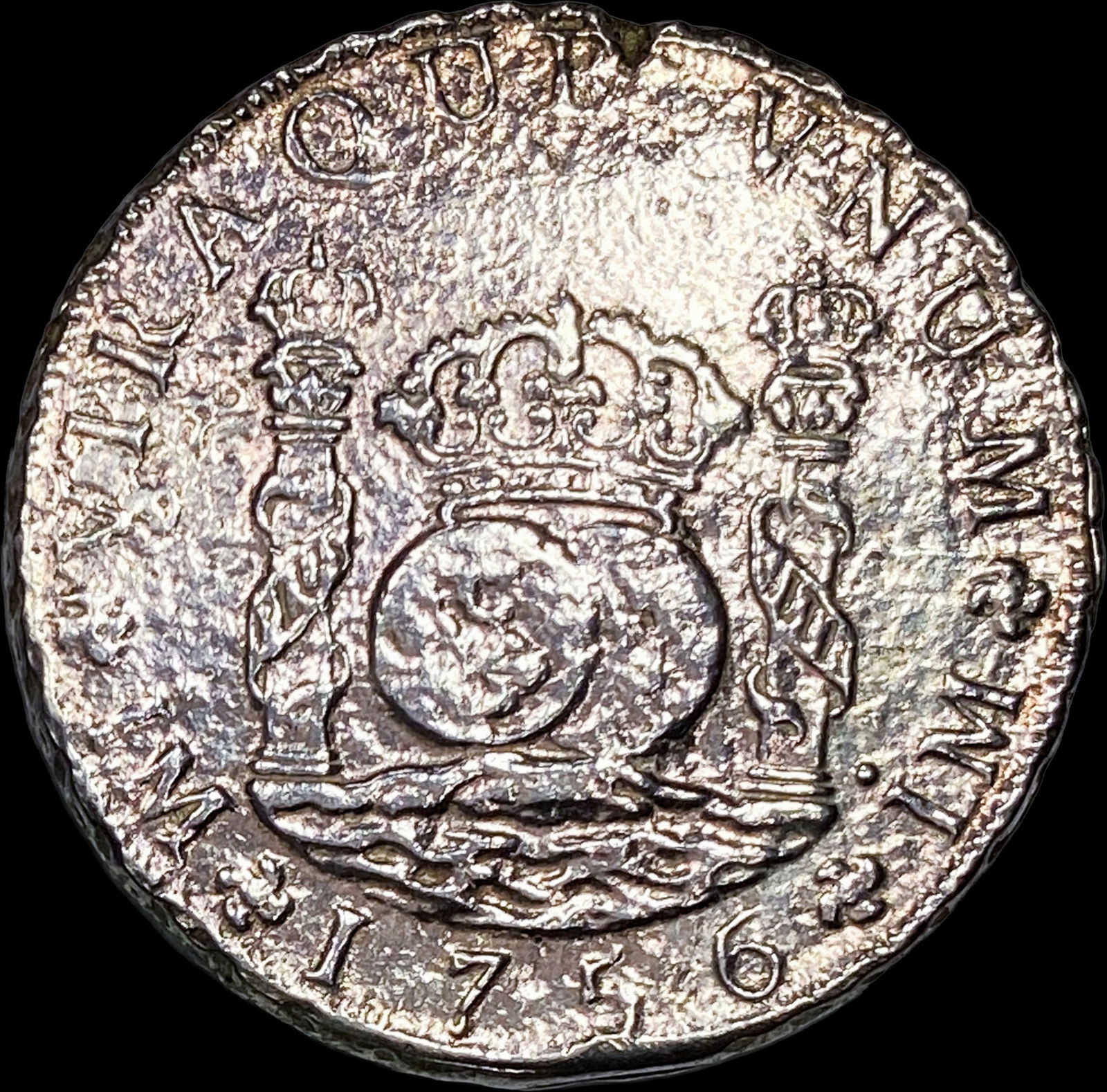 1756 Mexico Silver 8 Reales HIGH GRADE (1 of 2)