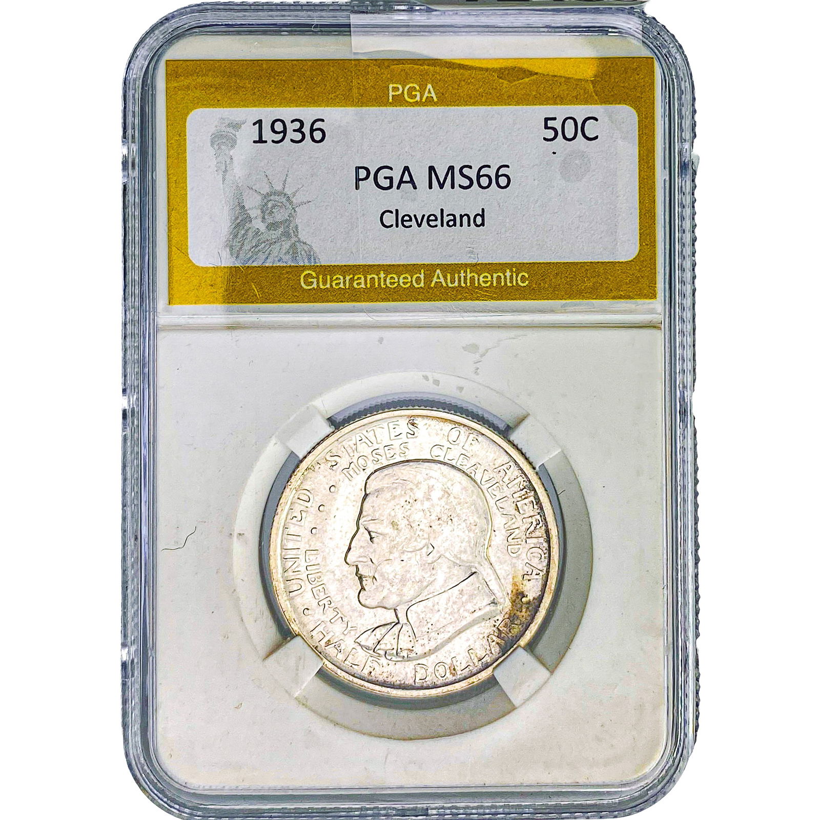 1936 Cleveland Half Dollar PGA MS66 (1 of 2)