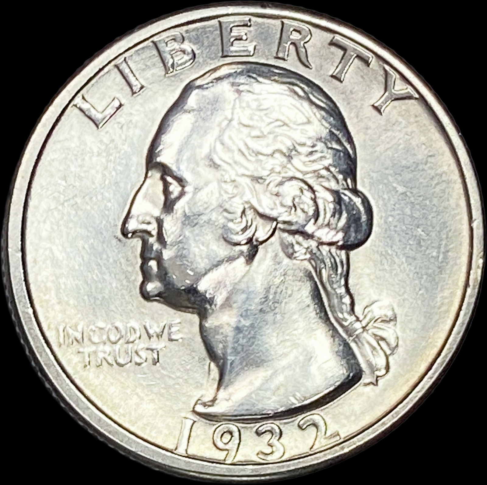 1932-D Silver Washington Quarter CHOICE BU (1 of 2)