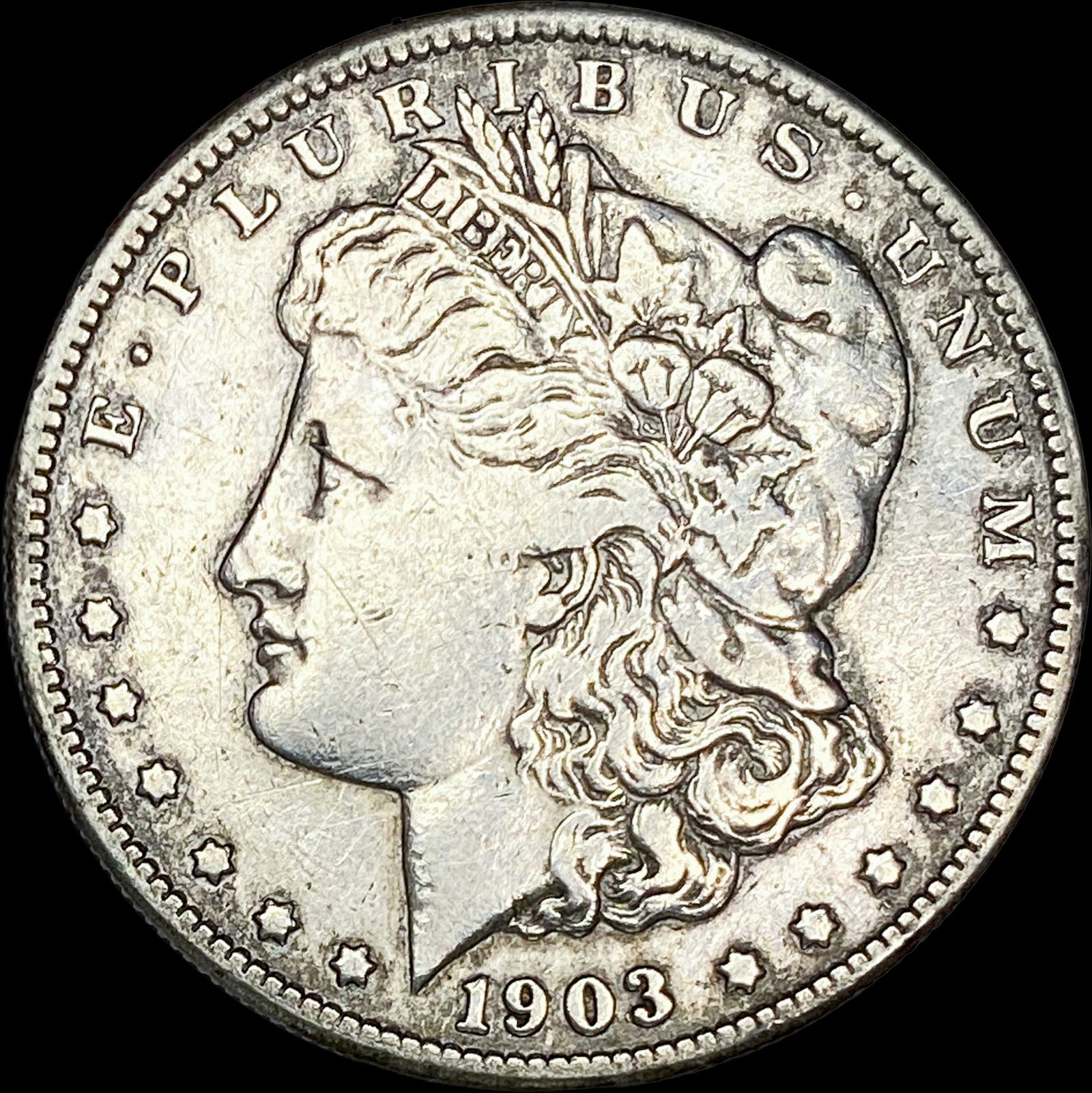 1903-S Silver Morgan Dollar LIGHTLY CIRCULATED: 1903-S Silver Morgan Dollar LIGHTLY CIRCULATED