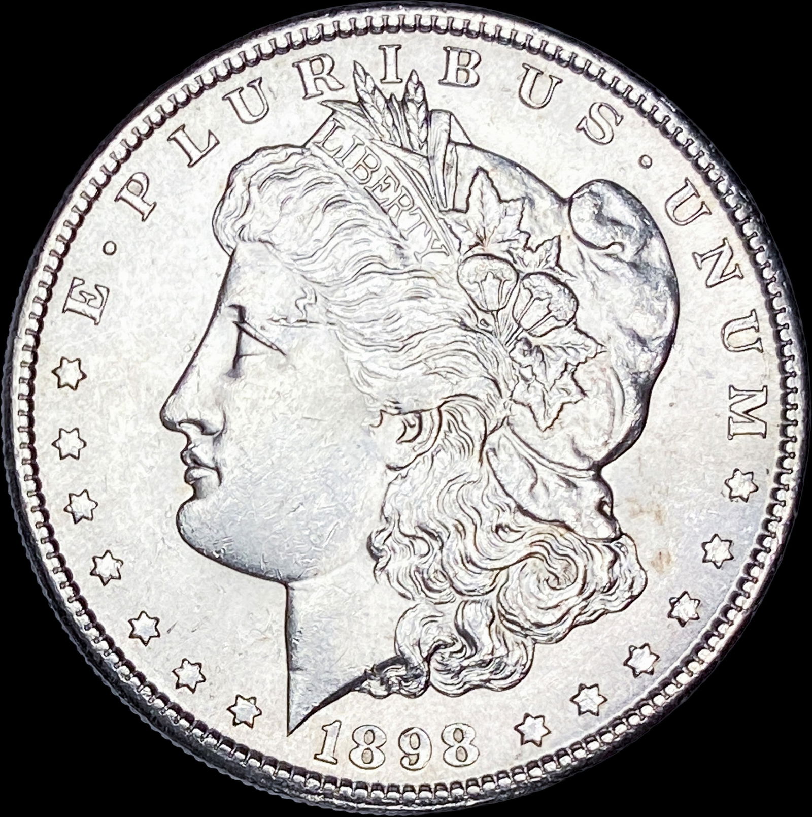 1898-S Silver Morgan Dollar UNCIRCULATED: 1898-S Silver Morgan Dollar UNCIRCULATED