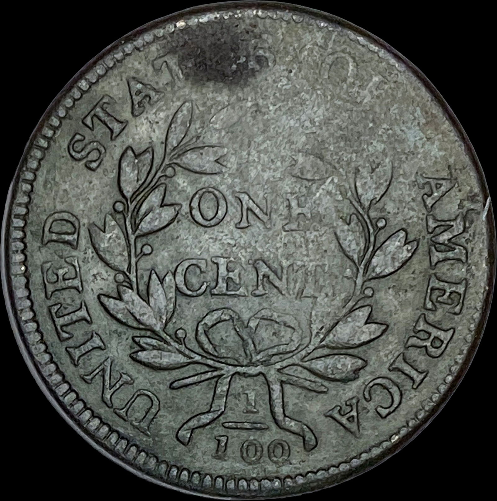 1801 Draped Bust Large Cent LIGHTLY CIRCULATED - 2