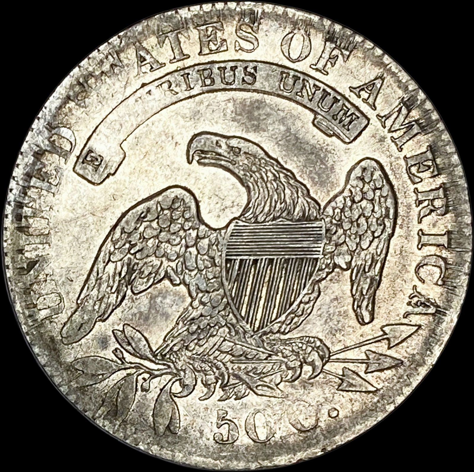 1832 Capped Bust Half Dollar CLOSELY UNCIRCULATED - 2