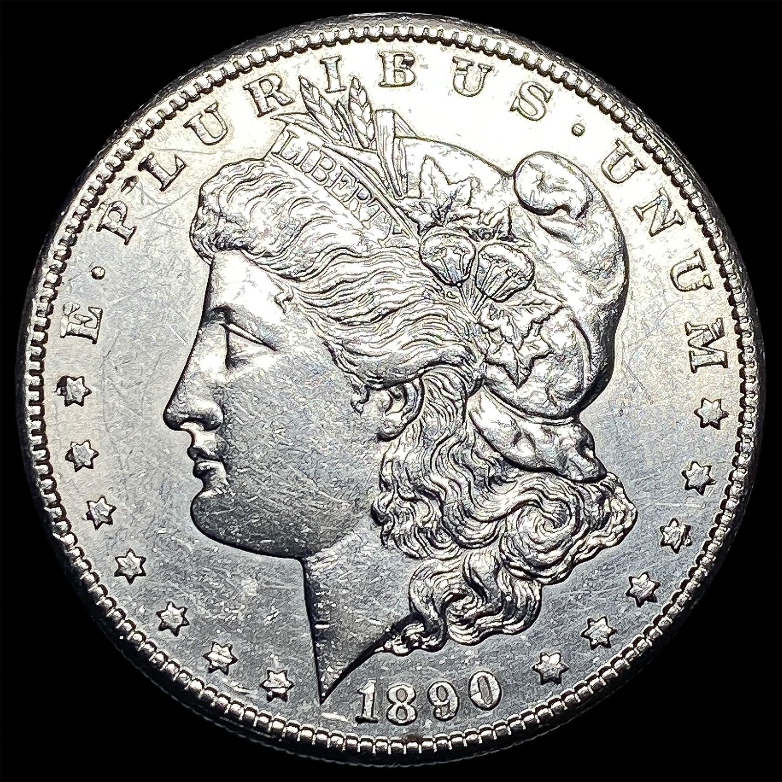 1890-S Silver Morgan Dollar UNCIRCULATED: 1890-S Silver Morgan Dollar UNCIRCULATED