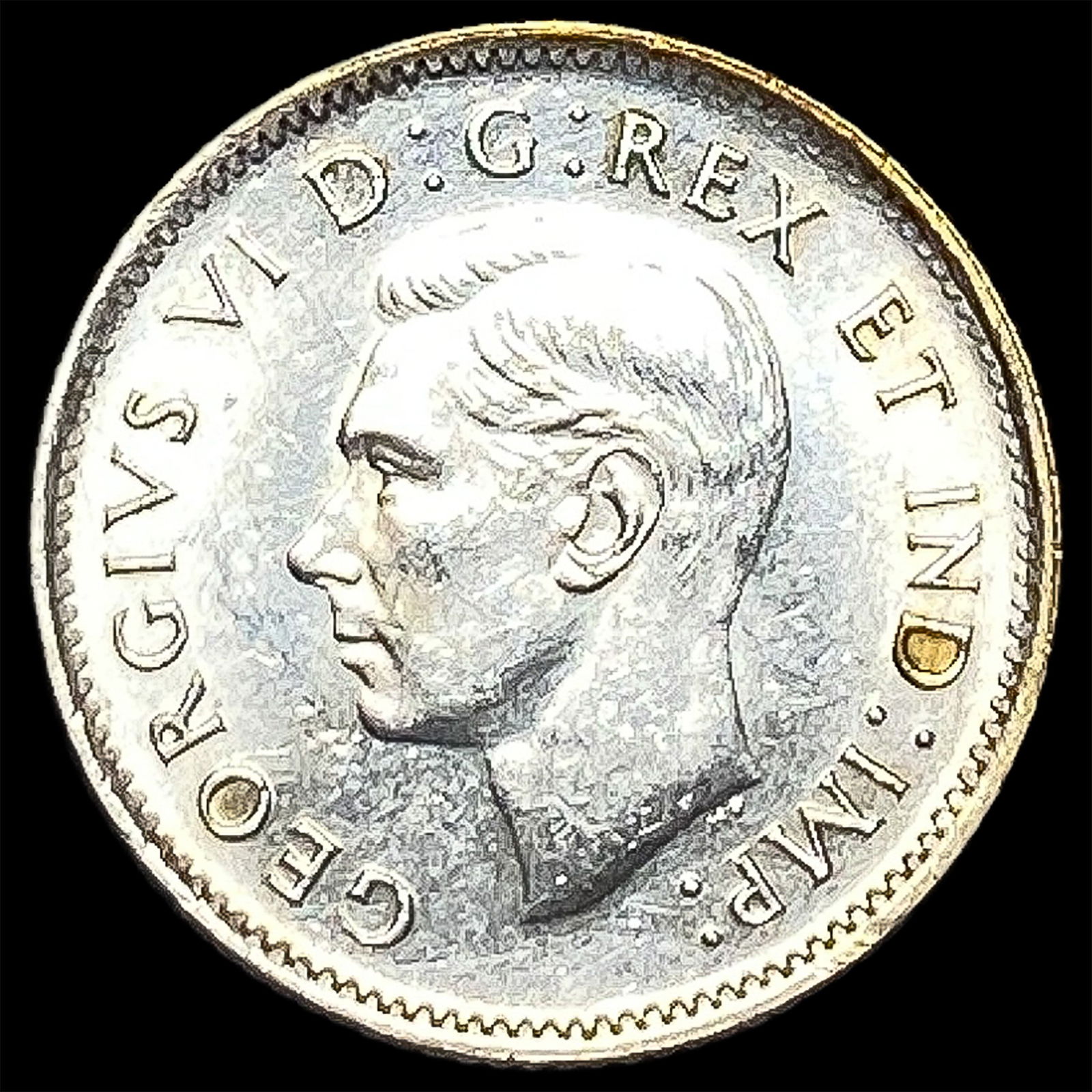 1943 Canada Silver 10 Cents CHOICE BU (1 of 2)