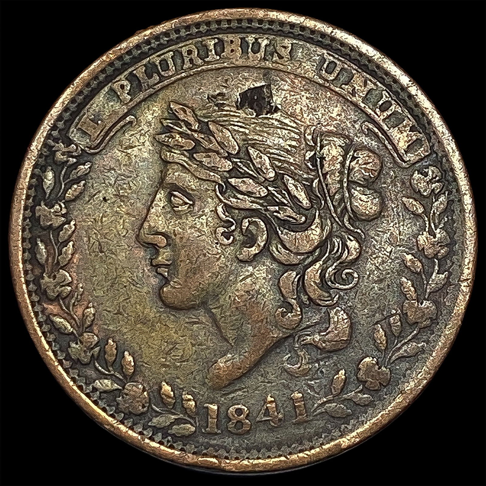 1841 Hard Times Token NEARLY UNCIRCULATED (1 of 2)