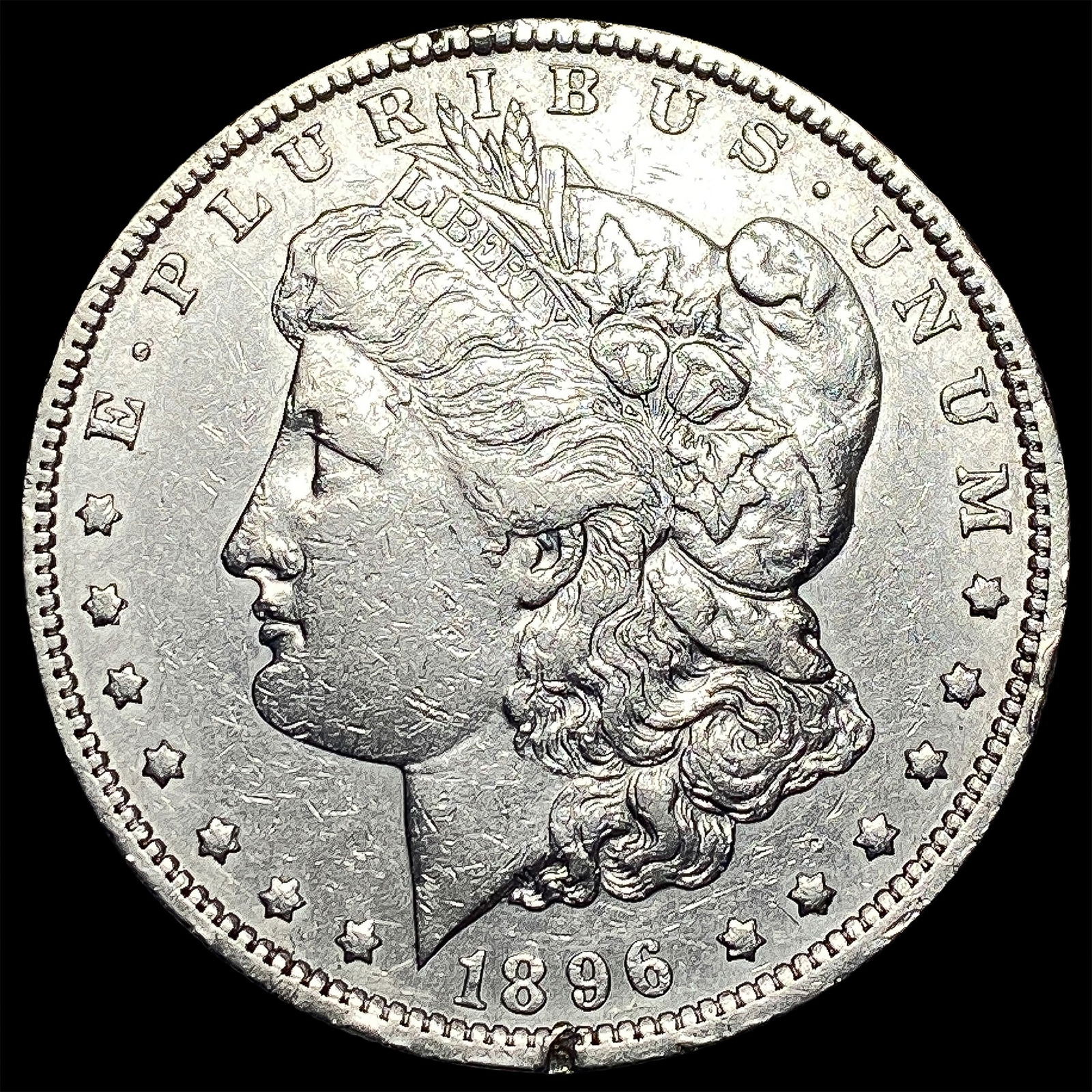 1896-O Silver Morgan Dollar CLOSELY UNCIRCULATED (1 of 2)