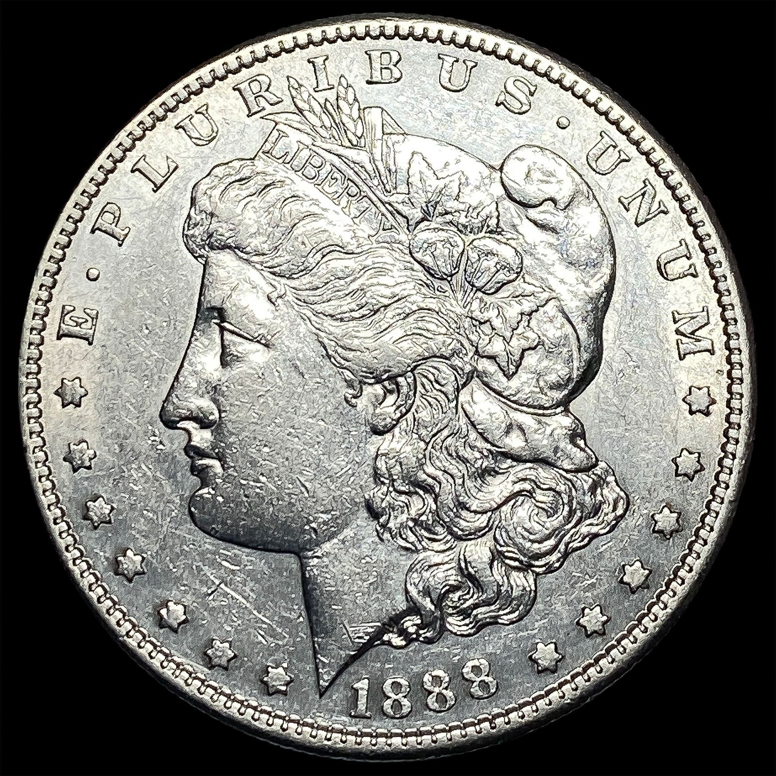 1888-S Silver Morgan Dollar CLOSELY UNCIRCULATED (1 of 2)