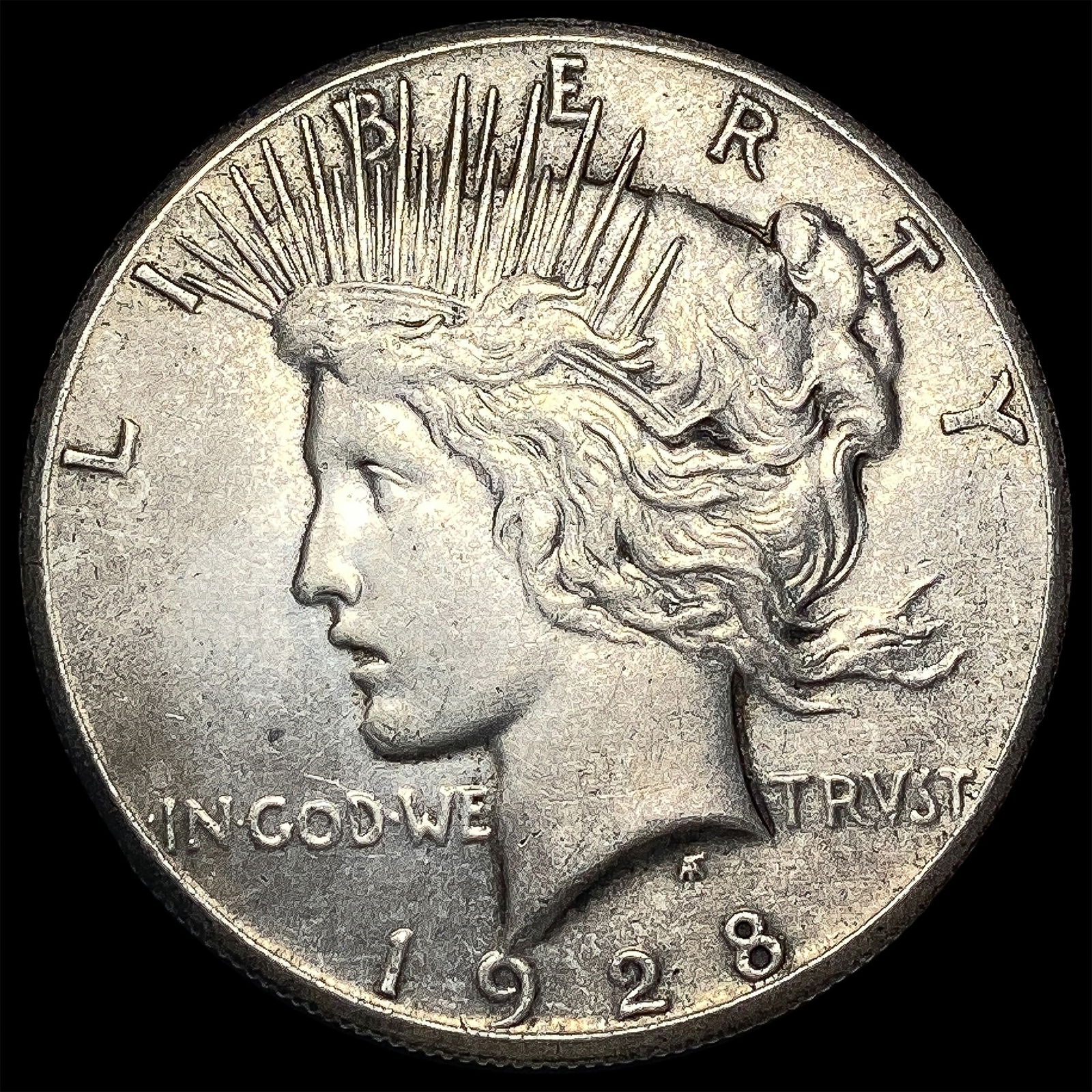 1928 Silver Peace Dollar CLOSELY UNCIRCULATED: 1928 Silver Peace Dollar CLOSELY UNCIRCULATED
