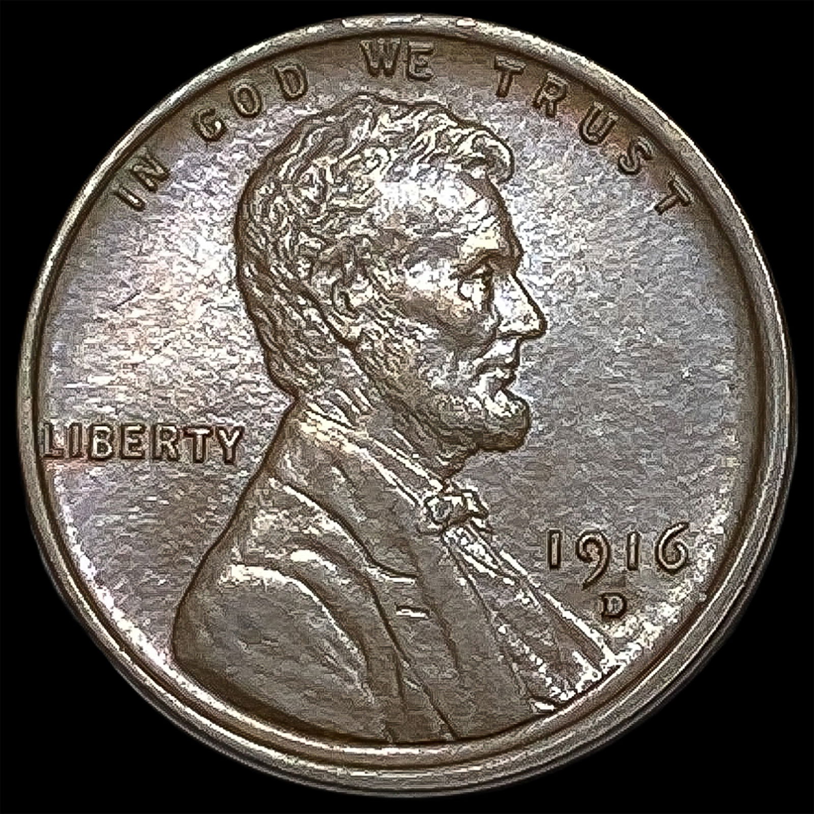 1916-D Lincoln Wheat Cent CHOICE BU: 1916-D Lincoln Wheat Cent CHOICE BU