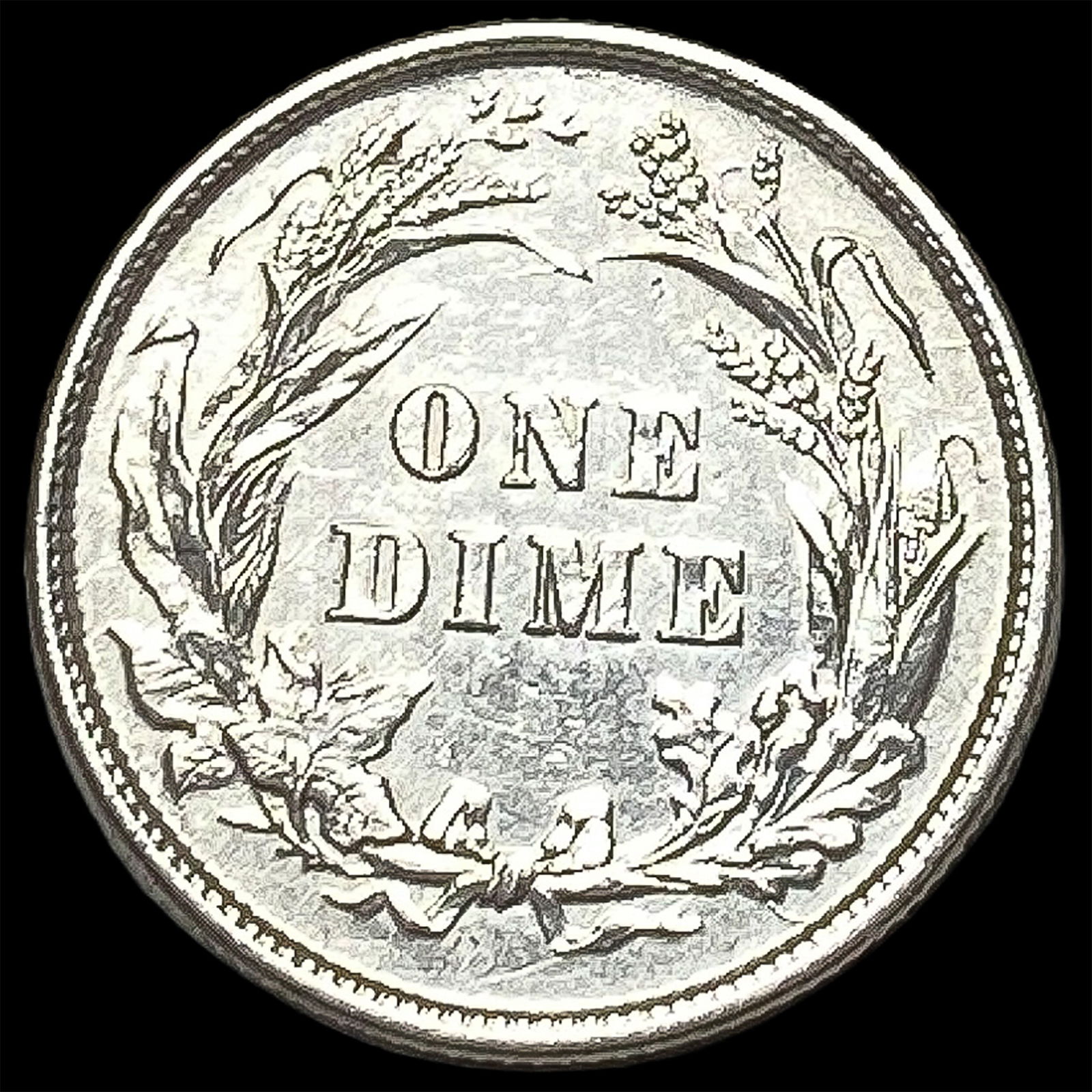 1892 Silver Barber Dime UNCIRCULATED - 2