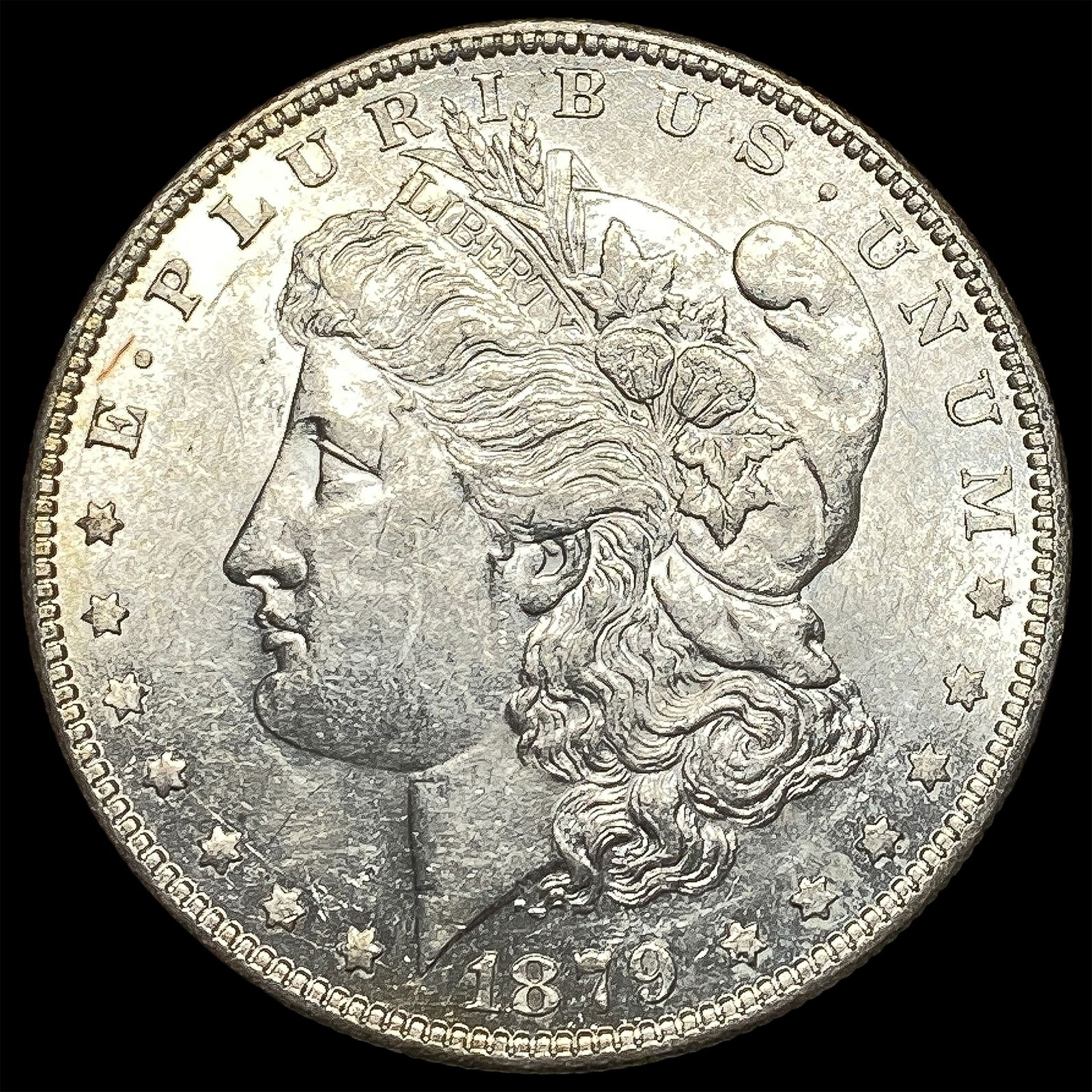 1879-O Silver Morgan Dollar CHOICE AU: 1879-O Silver Morgan Dollar CHOICE AU