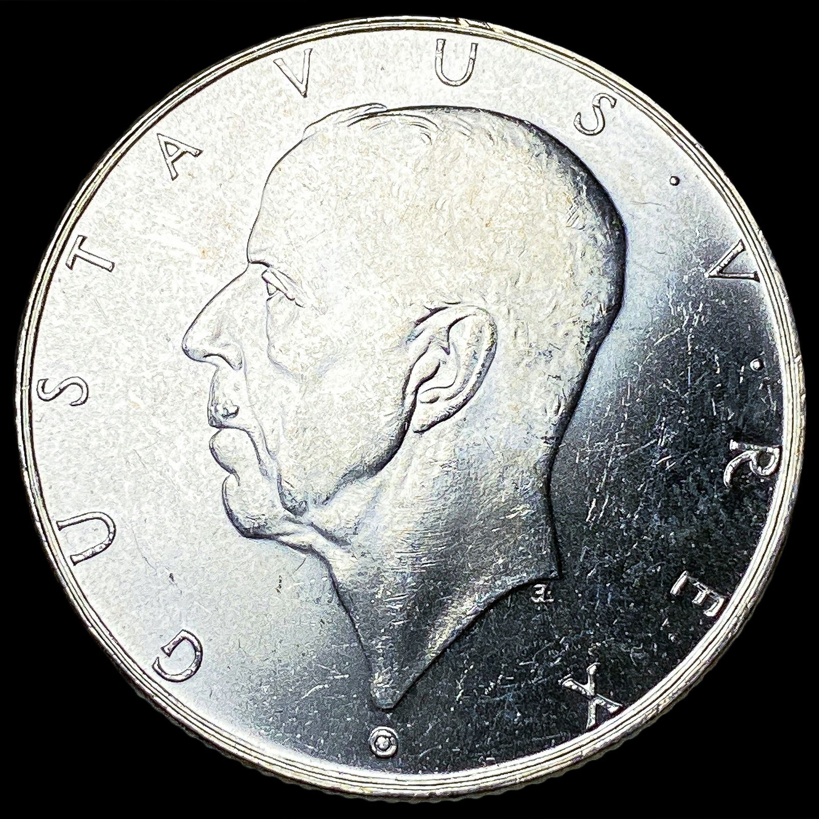 1938 Sweden Silver 2 Kroner UNCIRCULATED: 1938 Sweden Silver 2 Kroner UNCIRCULATED