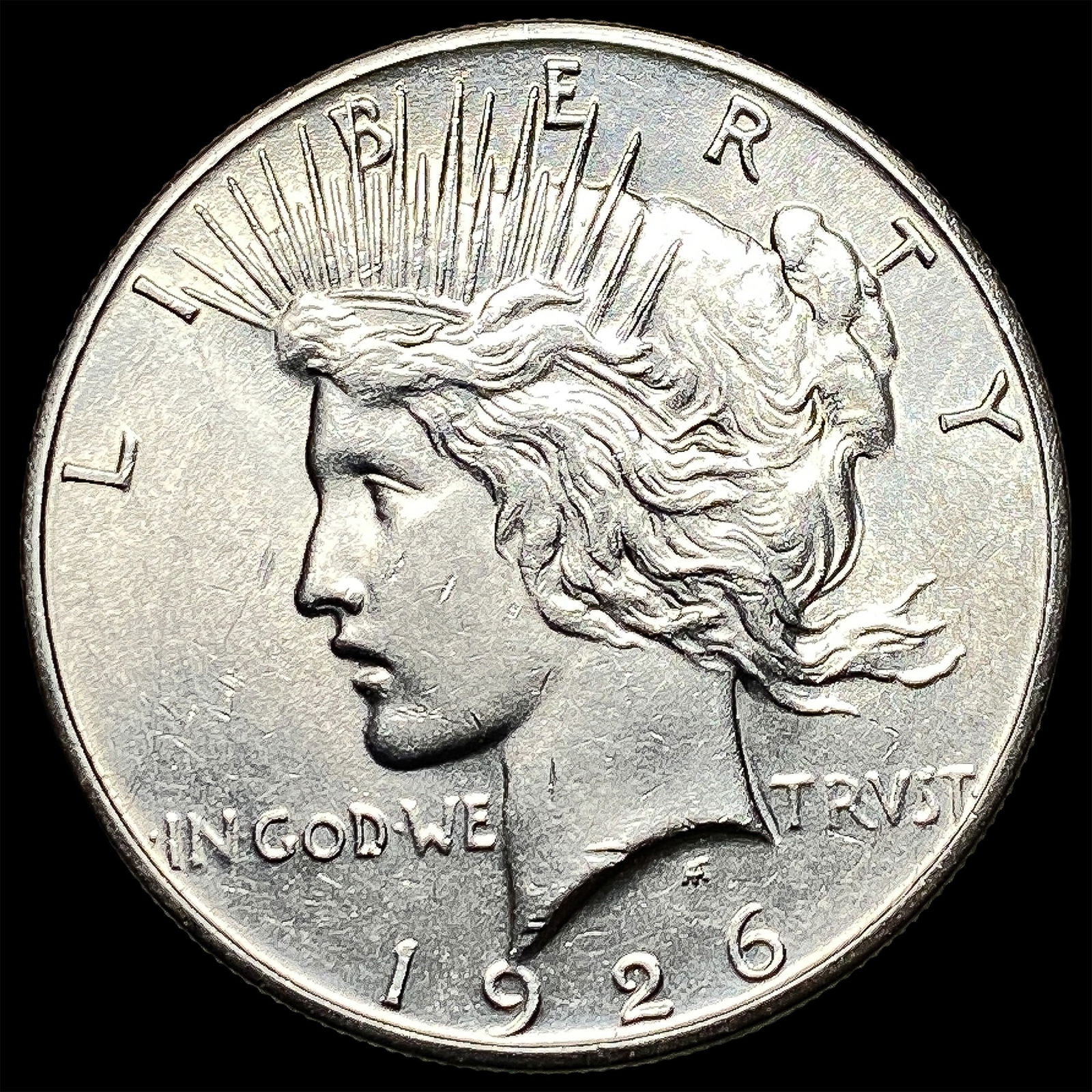1926-S Silver Peace Dollar UNCIRCULATED: 1926-S Silver Peace Dollar UNCIRCULATED