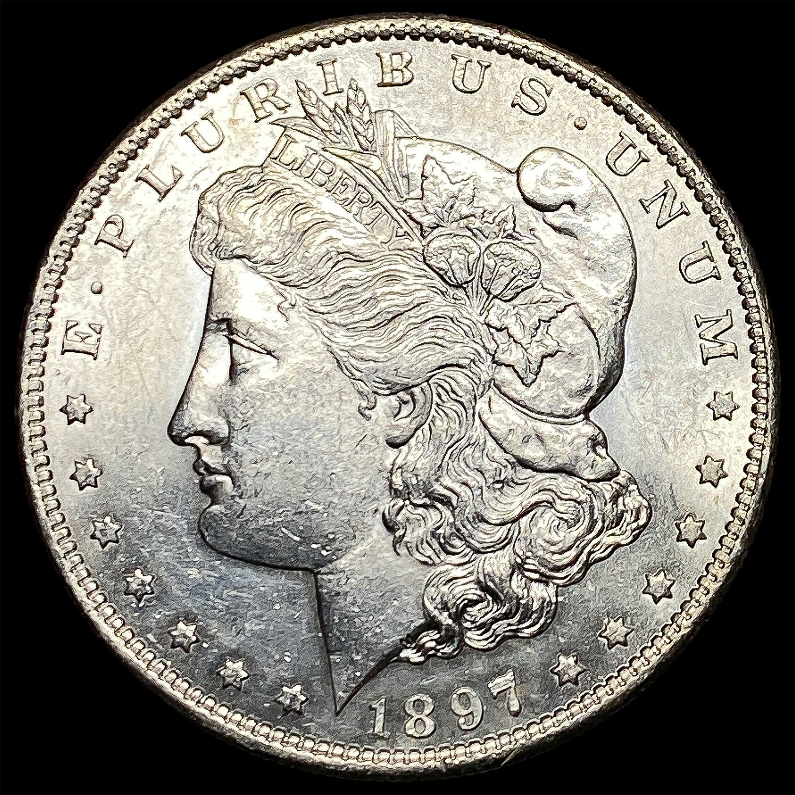 1897-S Silver Morgan Dollar UNCIRCULATED: 1897-S Silver Morgan Dollar UNCIRCULATED