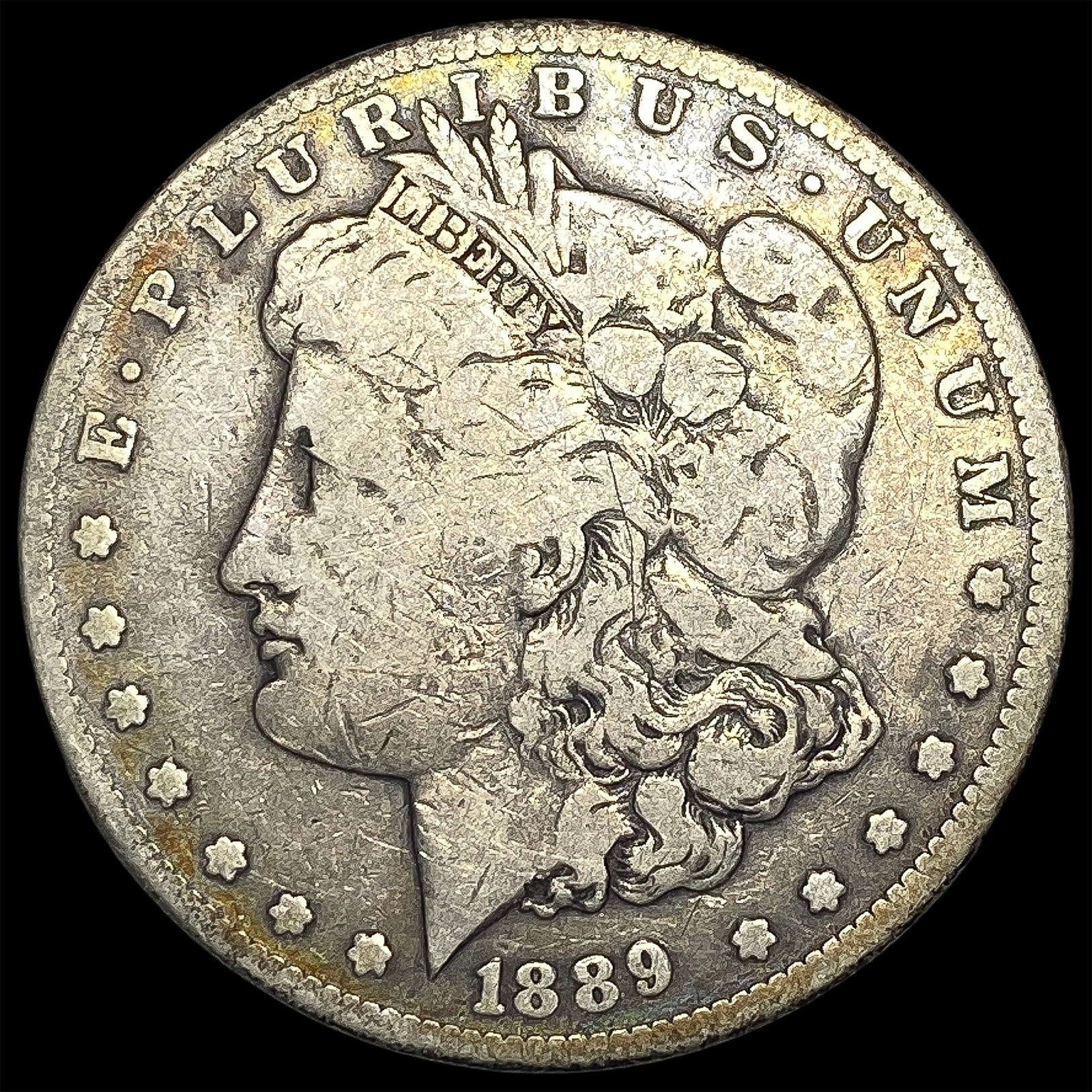 1889-CC Silver Morgan Dollar NICELY CIRCULATED: 1889-CC Silver Morgan Dollar NICELY CIRCULATED