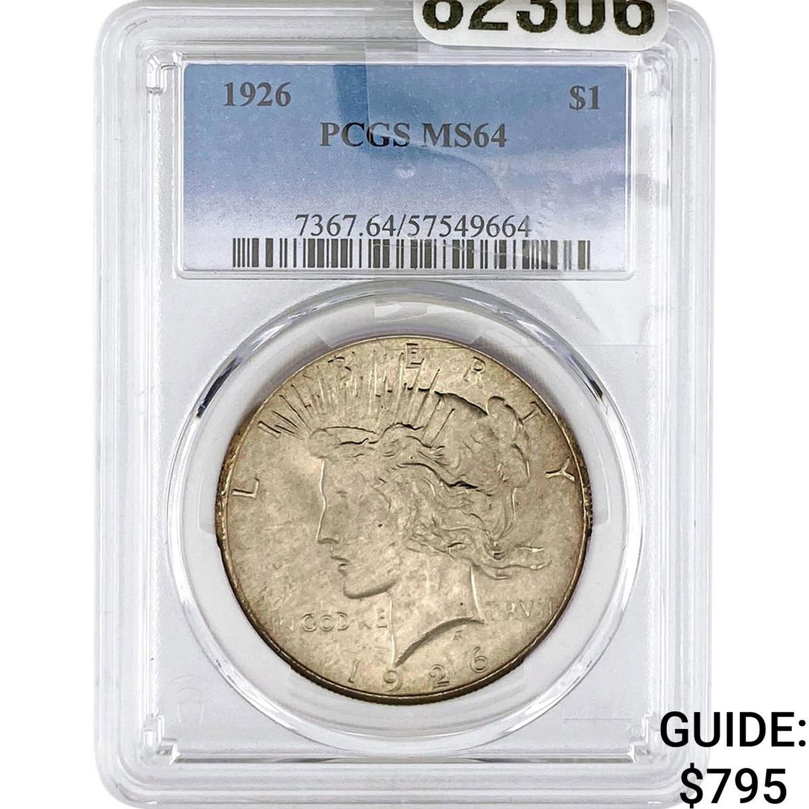 1926 Silver Peace Dollar PCGS MS64 (1 of 2)