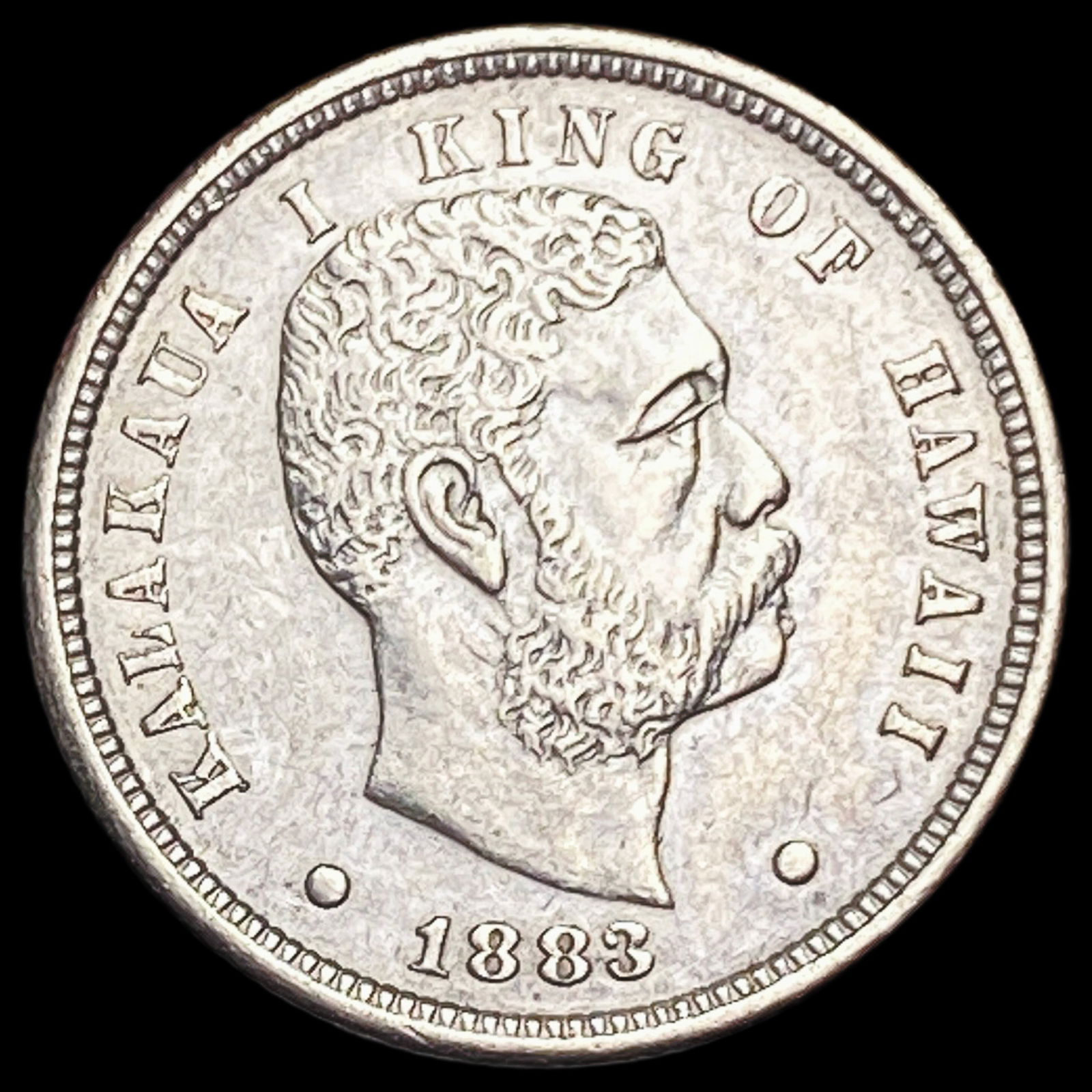 1883 Hawaii Silver Dime UNCIRCULATED (1 of 2)