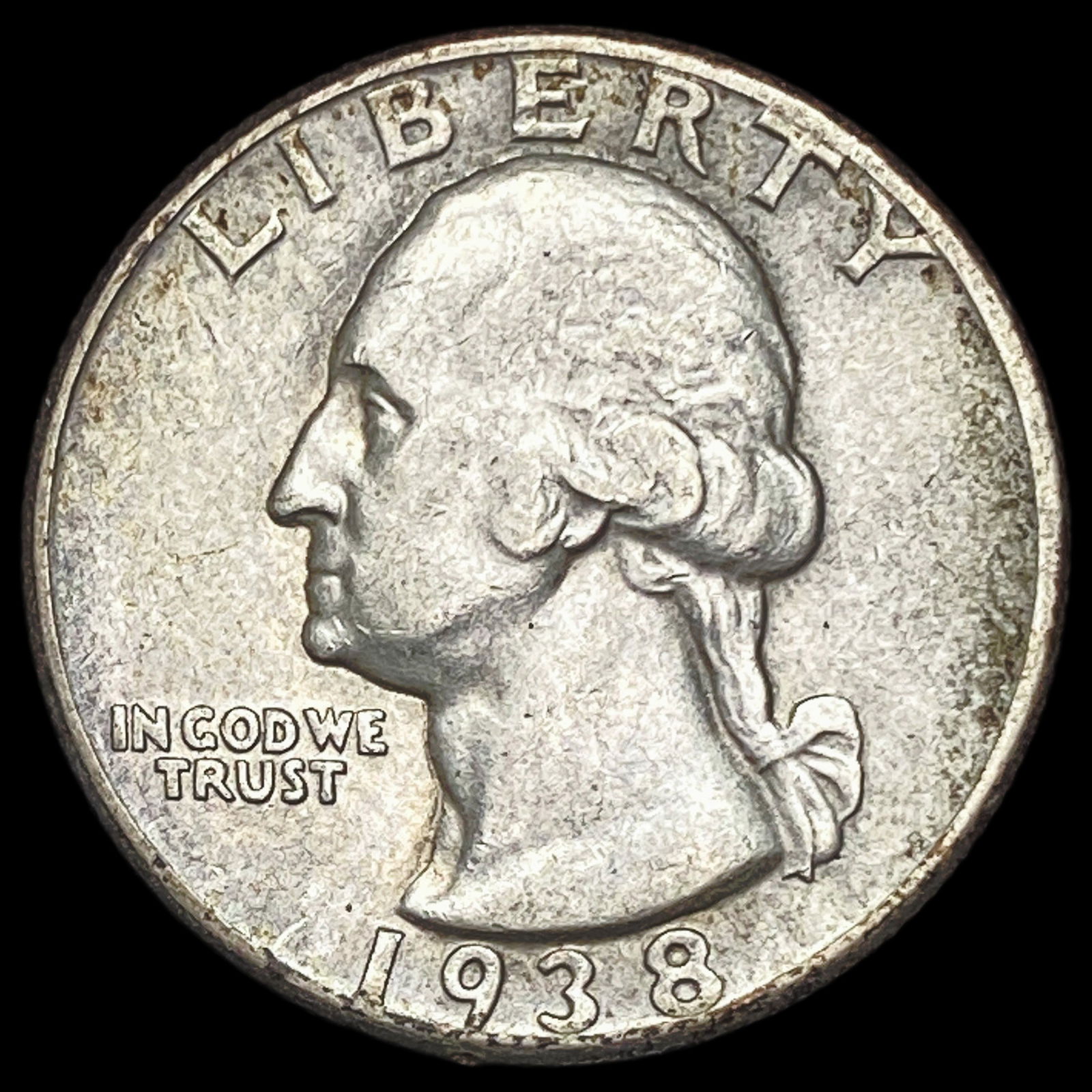 1938 Washington Silver Quarter CHOICE AU (1 of 2)