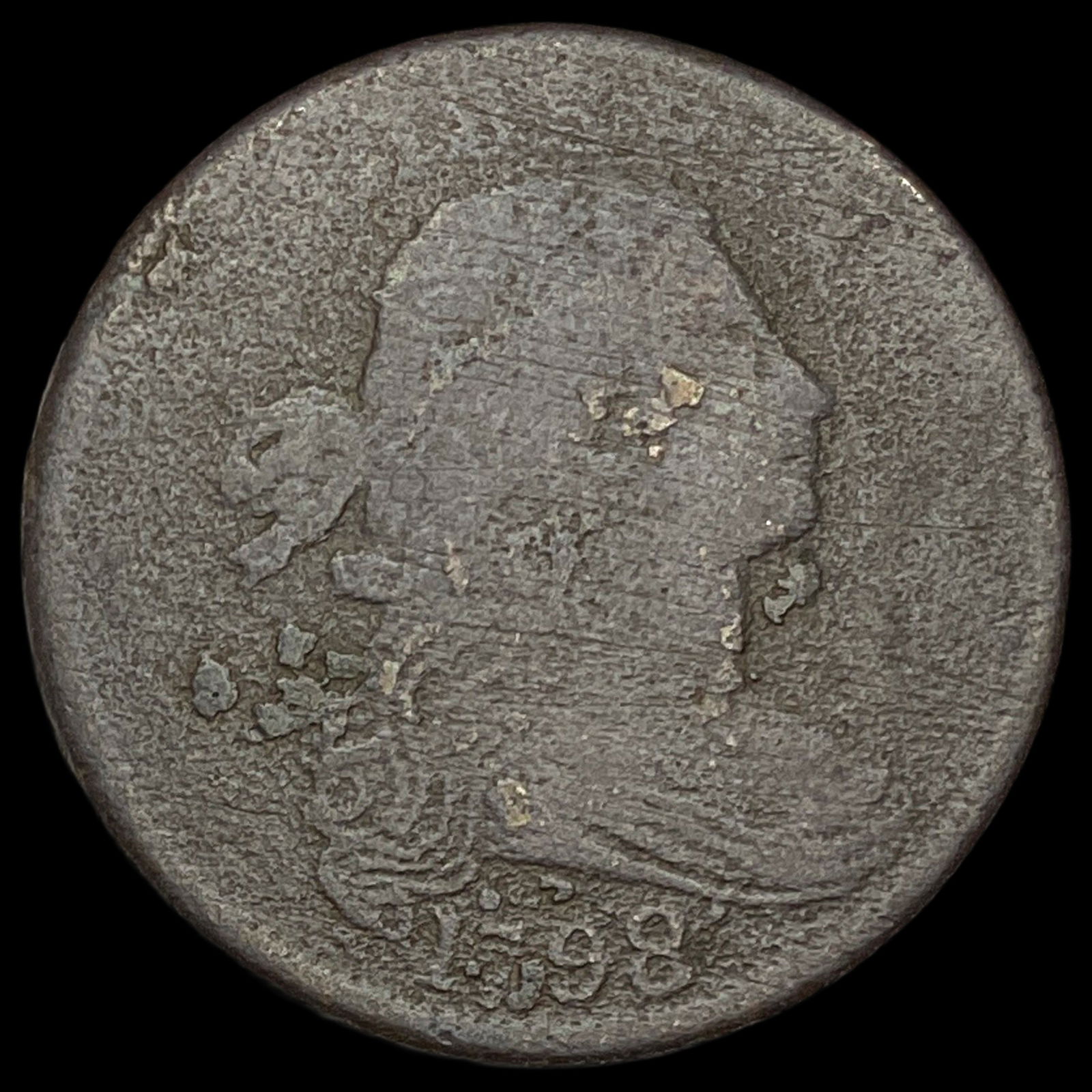 1798 Draped Bust Large Cent NICELY CIRCULATED (1 of 2)