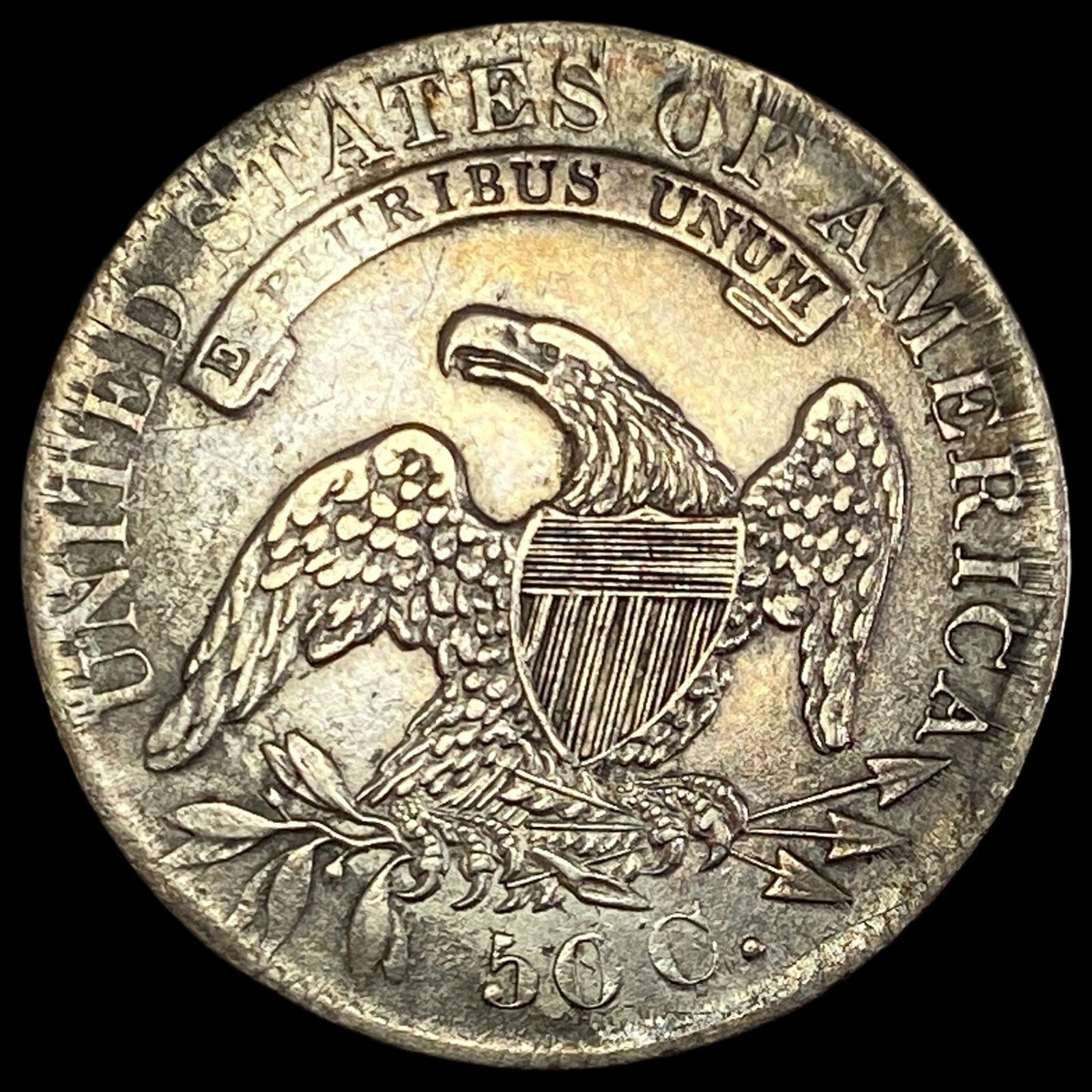 1832 Capped Bust Half Dollar CLOSELY UNCIRCULATED - 2