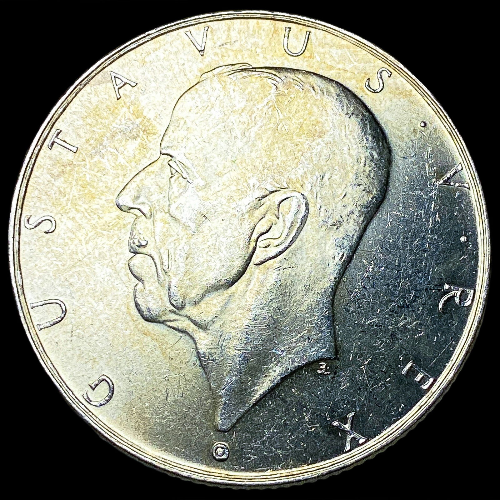 1938 Sweden Silver 2 Kroner UNCIRCULATED: 1938 Sweden Silver 2 Kroner UNCIRCULATED