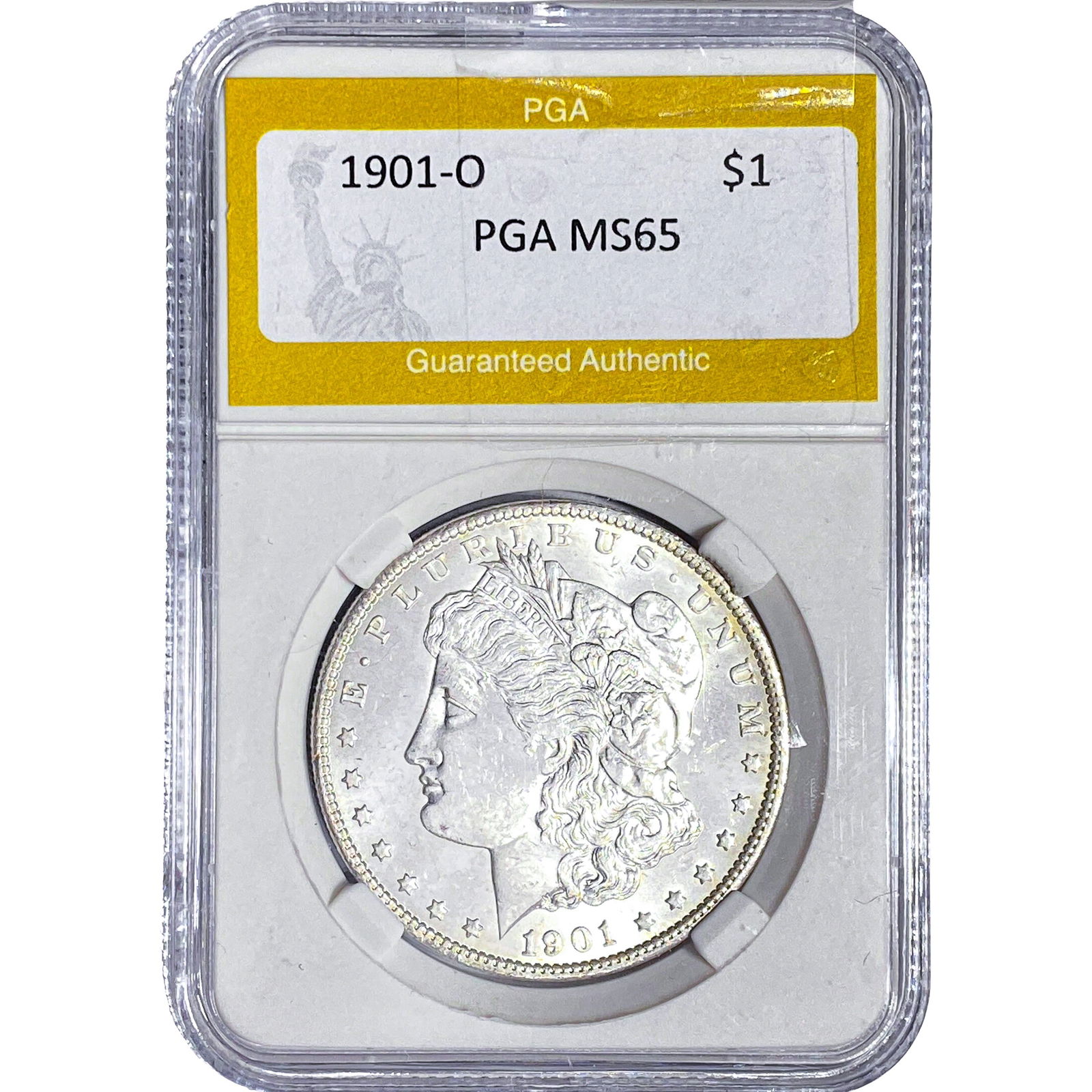 1901-O Morgan Silver Dollar PGA MS65 (1 of 2)