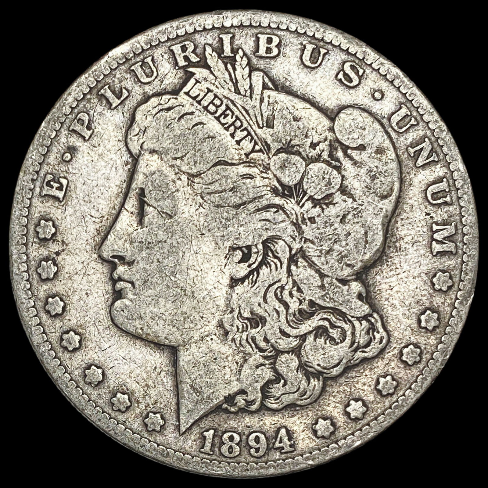 1894-S Silver Morgan Dollar LIGHTLY CIRCULATED (1 of 2)