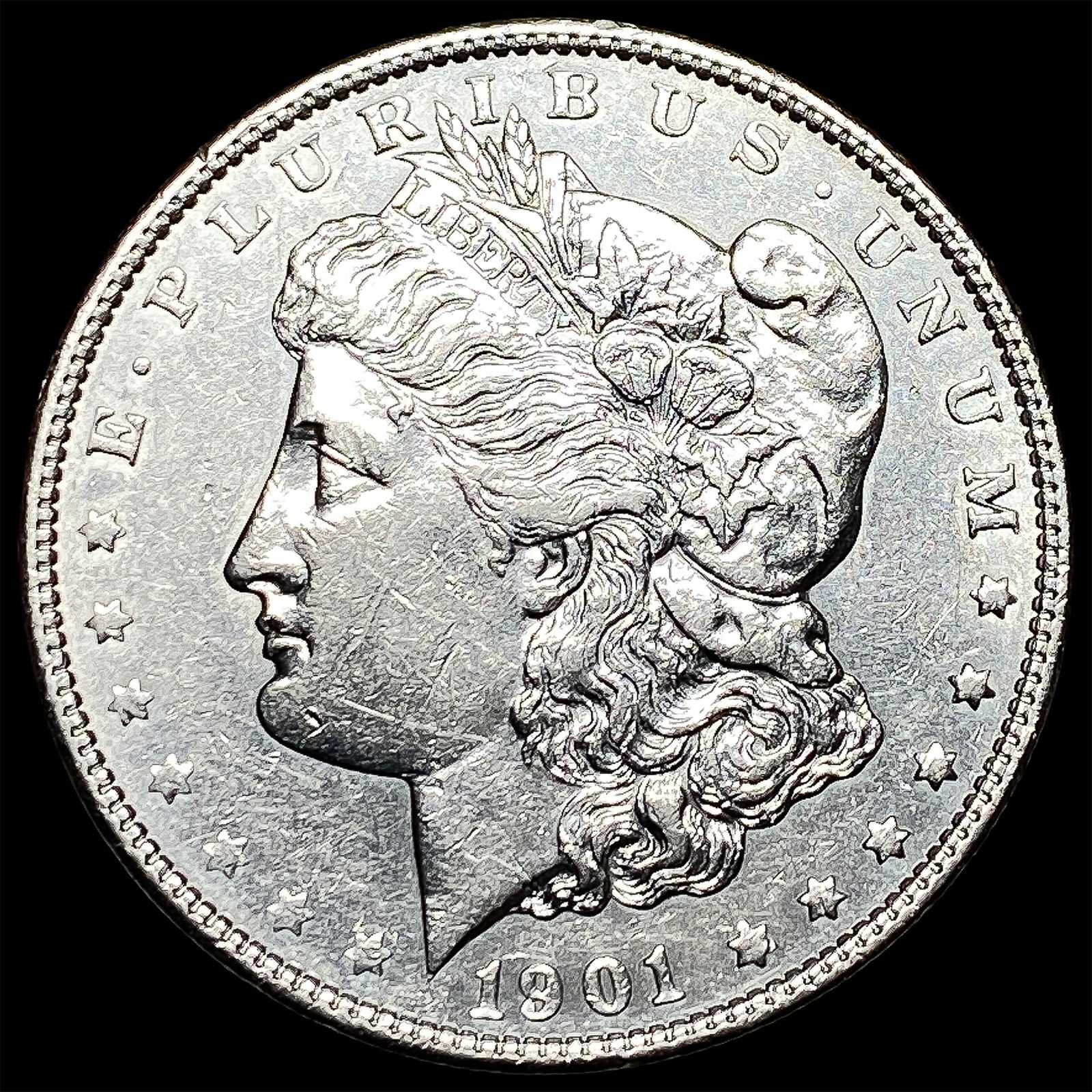 1901 Morgan Silver Dollar CLOSELY UNCIRCULATED (1 of 2)