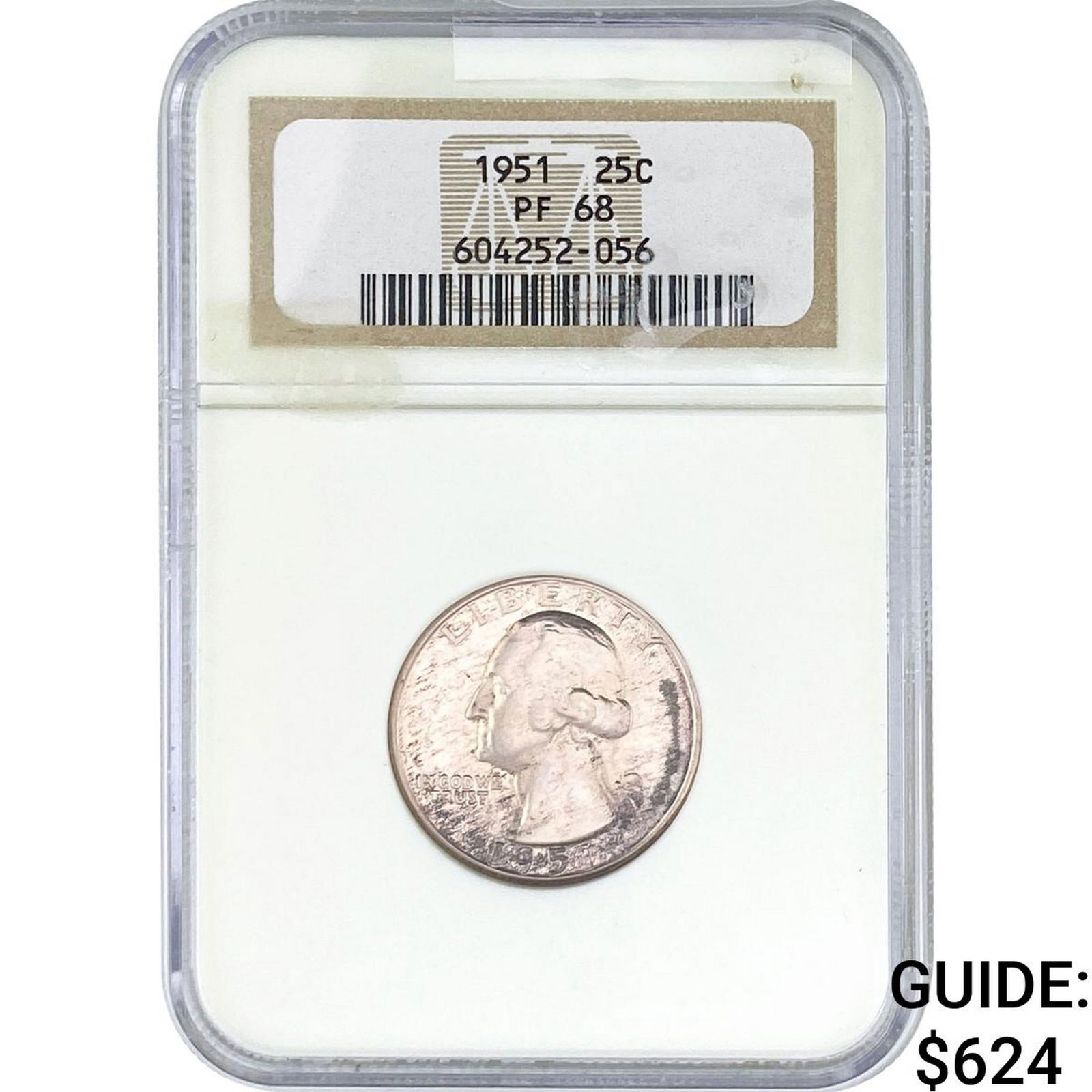 1951 Washington Silver Quarter NGC PF68 (1 of 2)