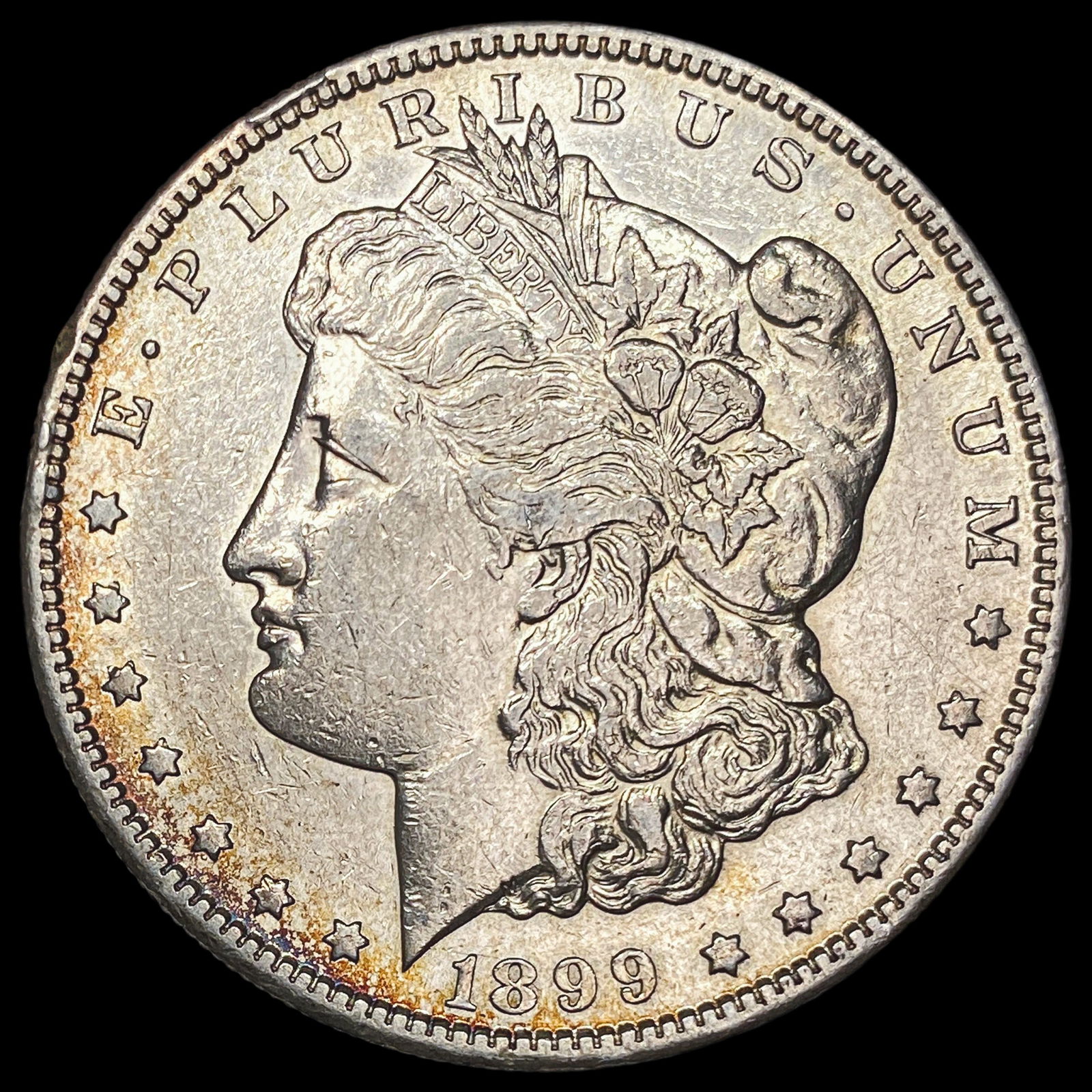 1899-S Silver Morgan Dollar CLOSELY UNCIRCULATED: 1899-S Silver Morgan Dollar CLOSELY UNCIRCULATED