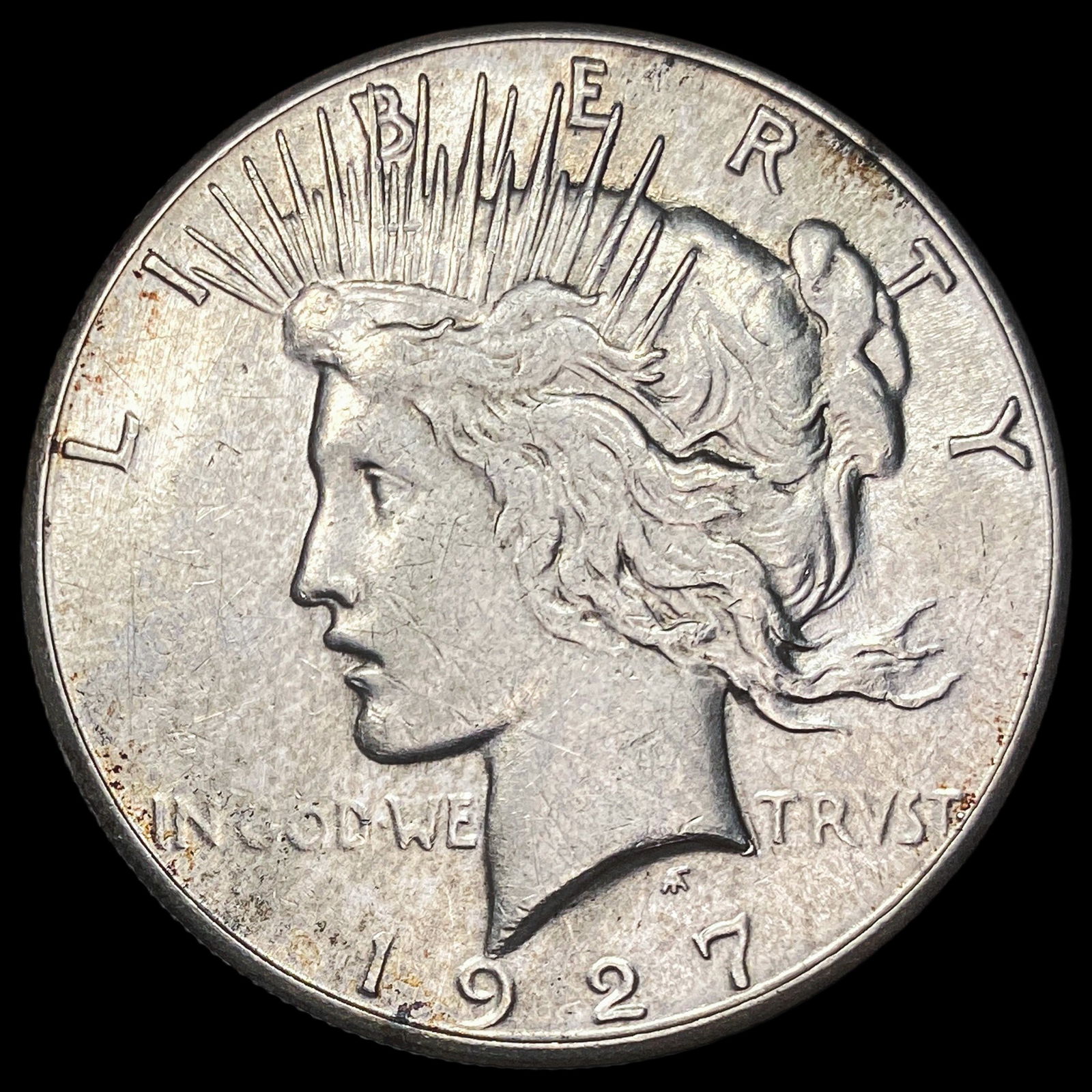 1927-S Silver Peace Dollar UNCIRCULATED: 1927-S Silver Peace Dollar UNCIRCULATED