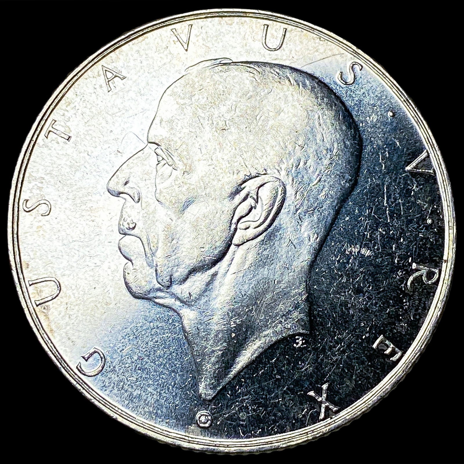 1938 Sweden Silver 2 Kroner UNCIRCULATED: 1938 Sweden Silver 2 Kroner UNCIRCULATED