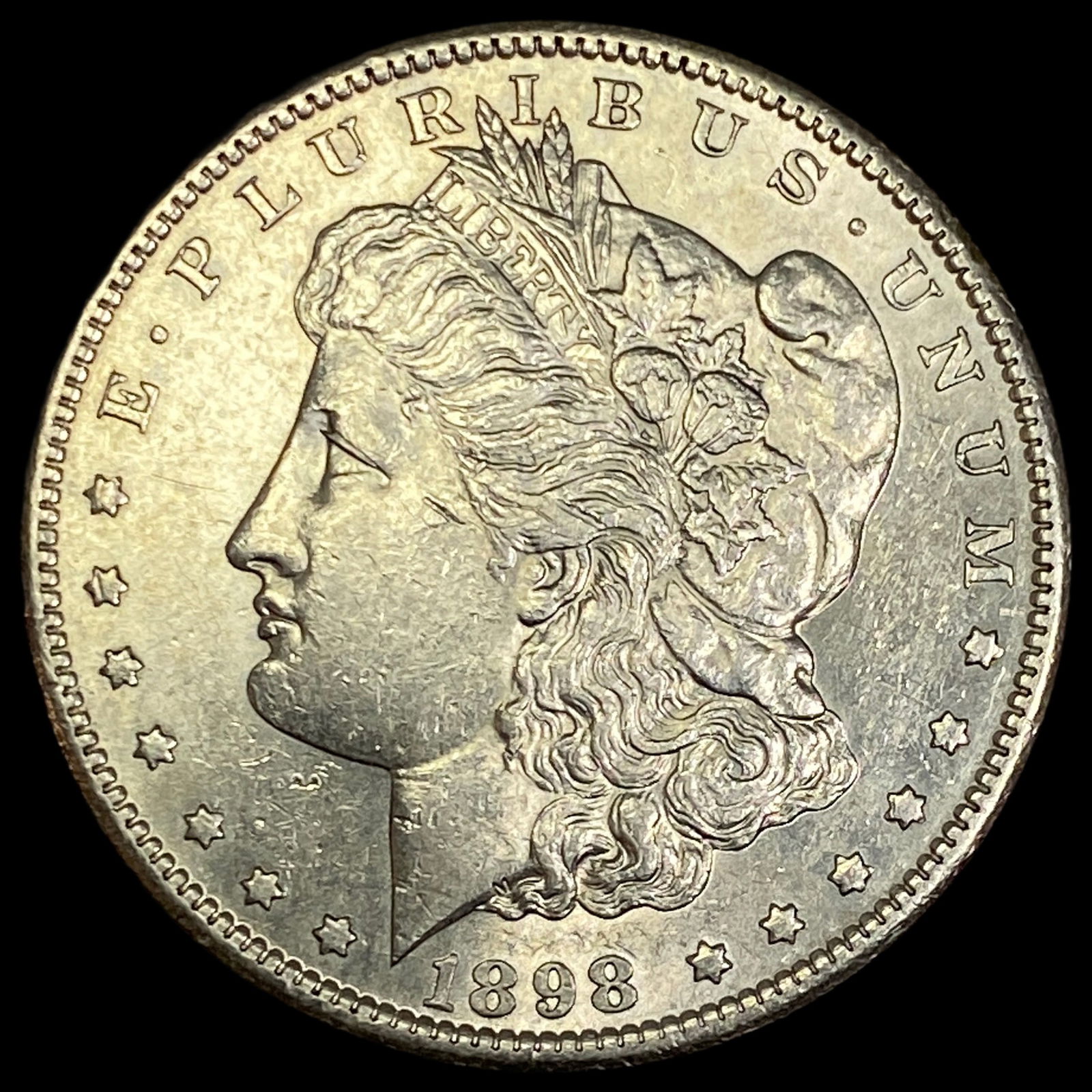 1898-S Silver Morgan Dollar UNCIRCULATED: 1898-S Silver Morgan Dollar UNCIRCULATED