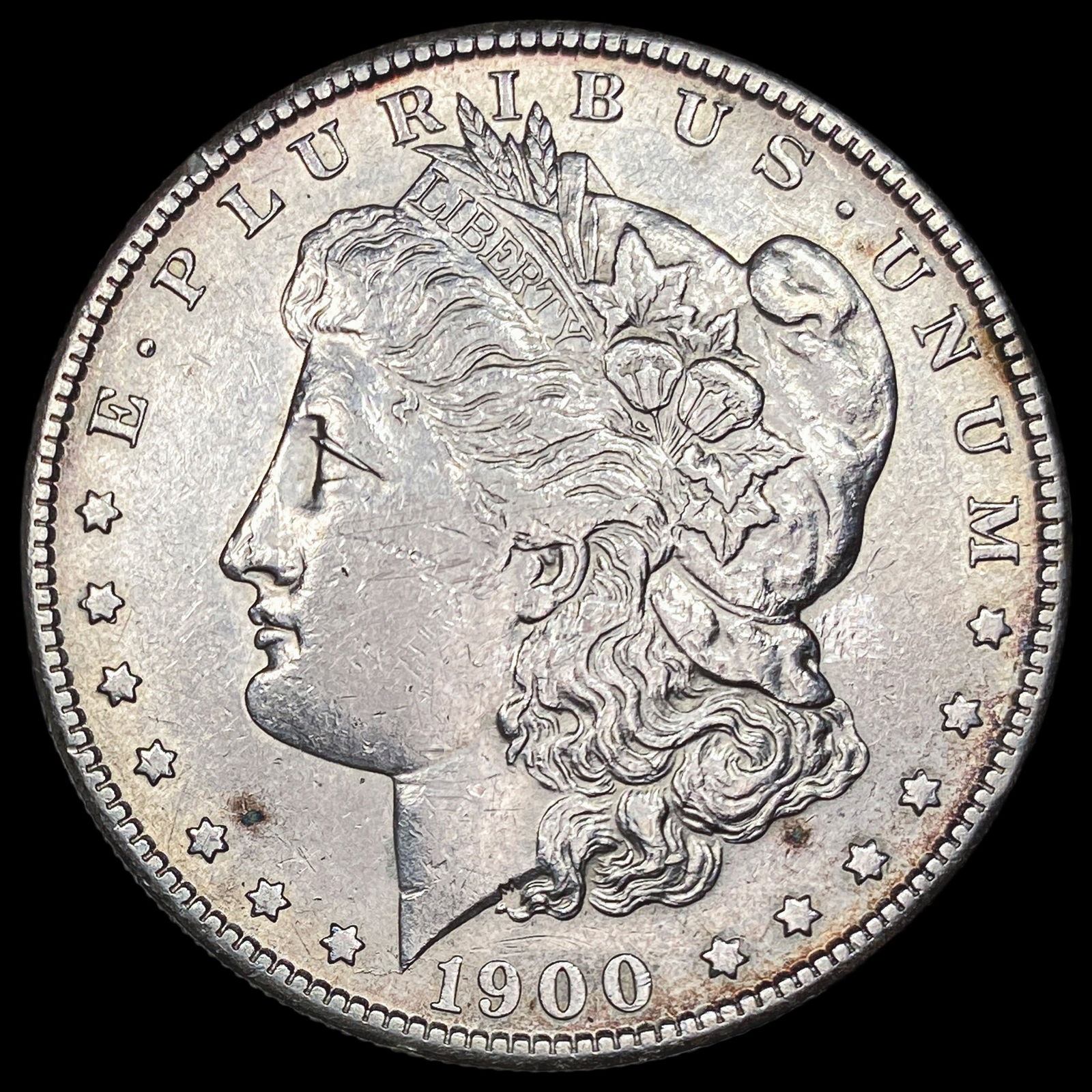 1900-S Silver Morgan Dollar CLOSELY UNCIRCULATED: 1900-S Silver Morgan Dollar CLOSELY UNCIRCULATED