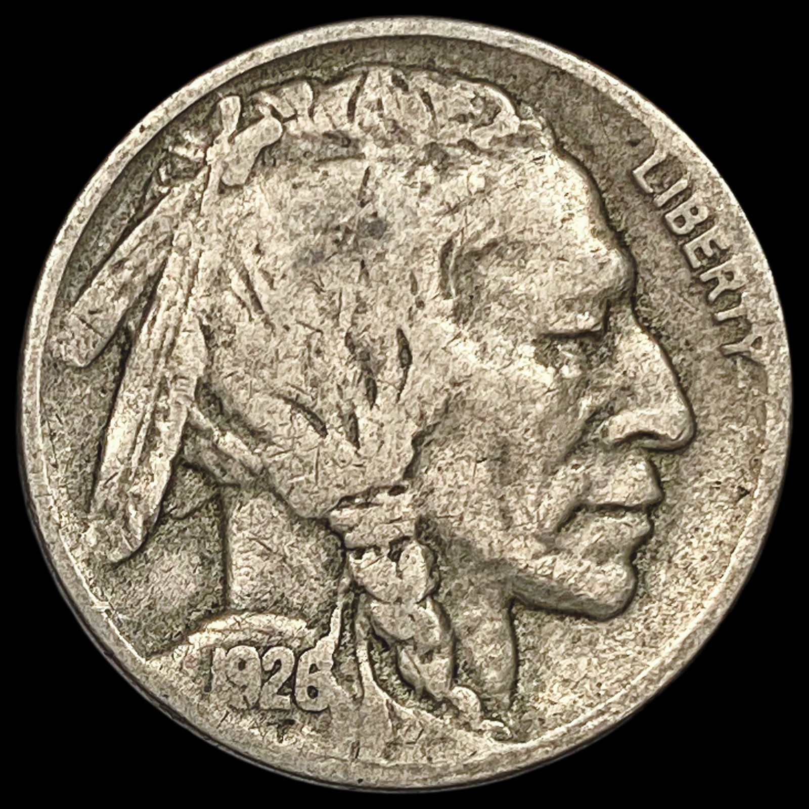 1926-D Buffalo Nickel NEARLY UNCIRCULATED: 1926-D Buffalo Nickel NEARLY UNCIRCULATED