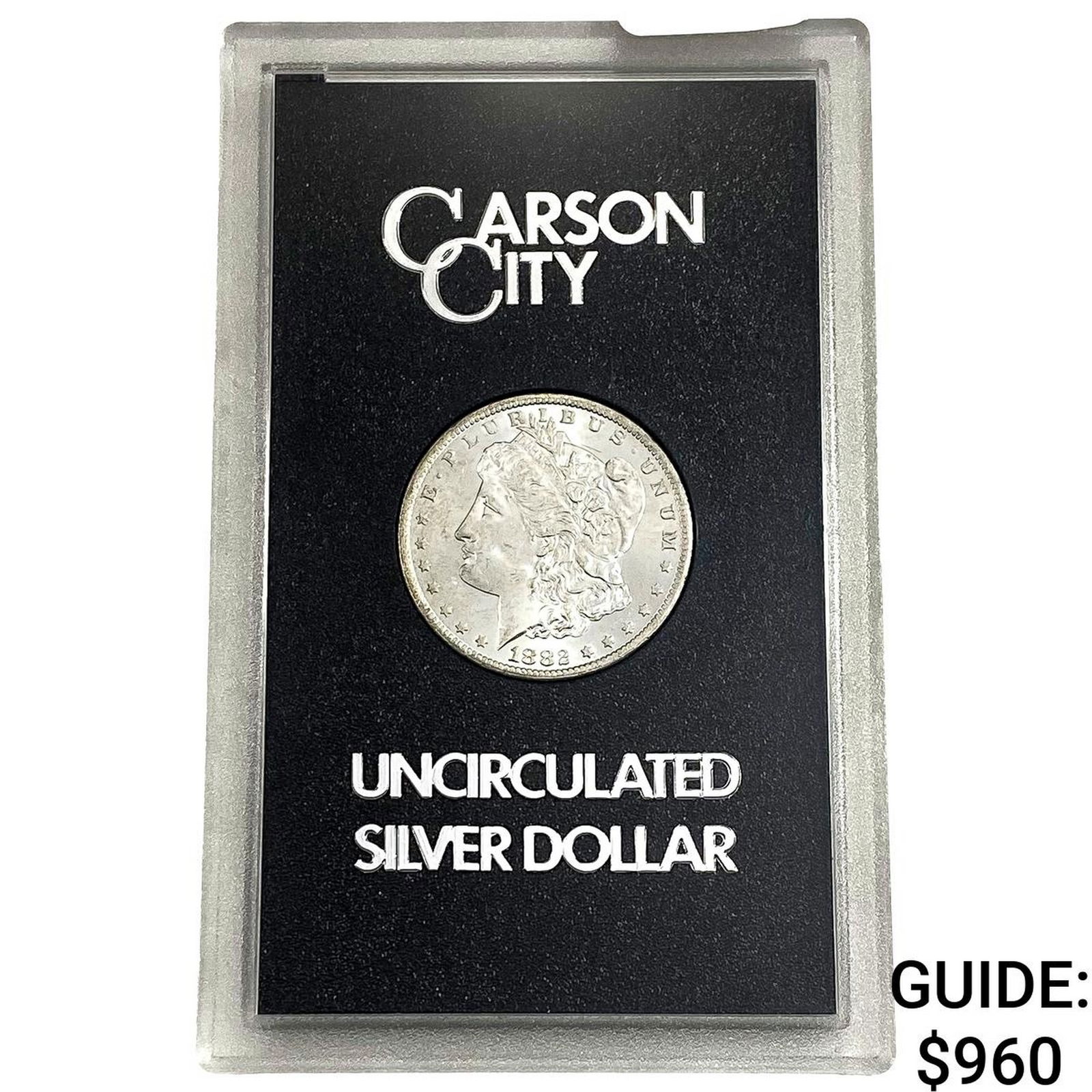 1882-CC Morgan Silver Dollar UNC (1 of 2)