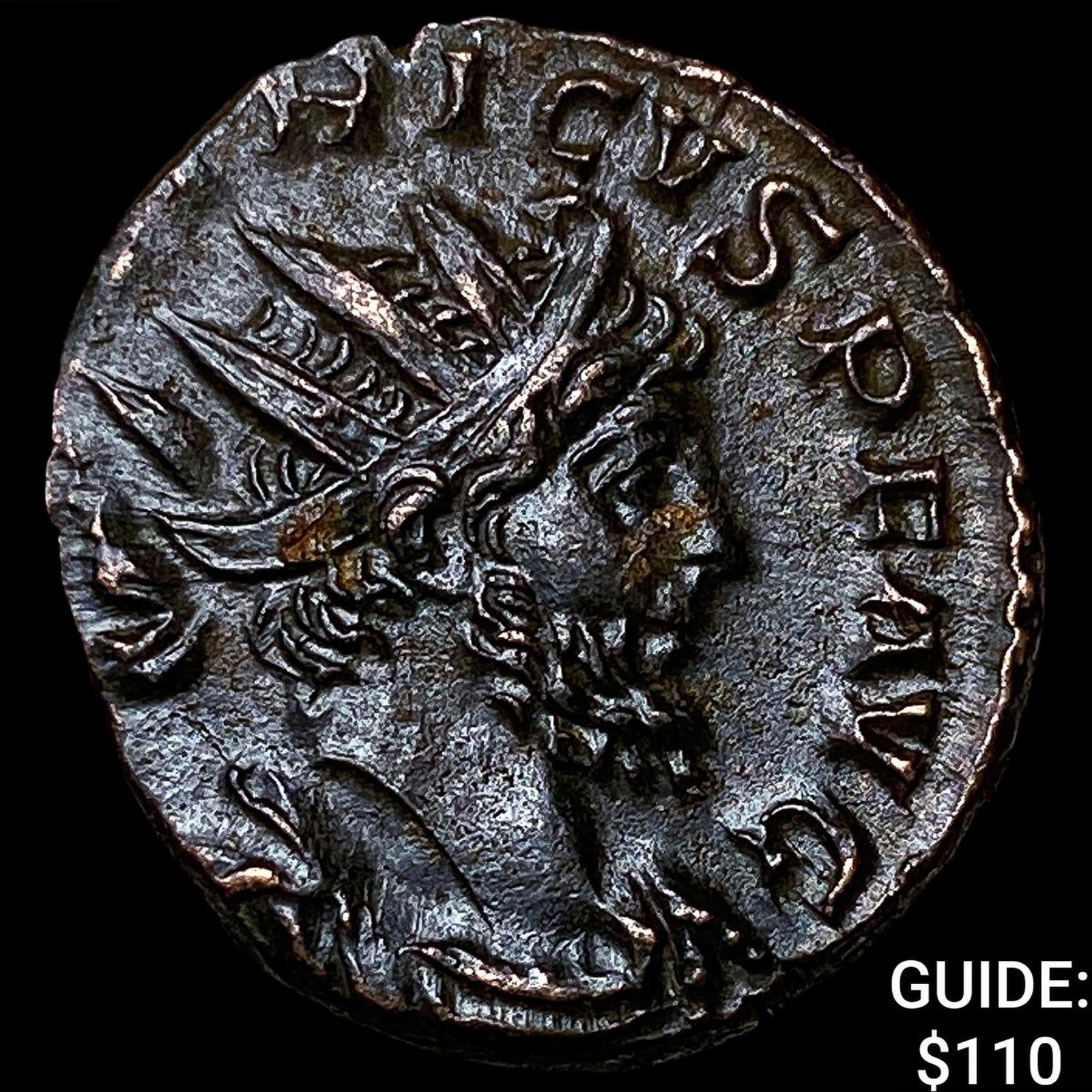 Gallic Empire Tetricus 271-274 AD Bronze Antoninianus CHOICE AU: Gallic Empire Tetricus 271-274 AD Bronze Antoninianus CHOICE AU