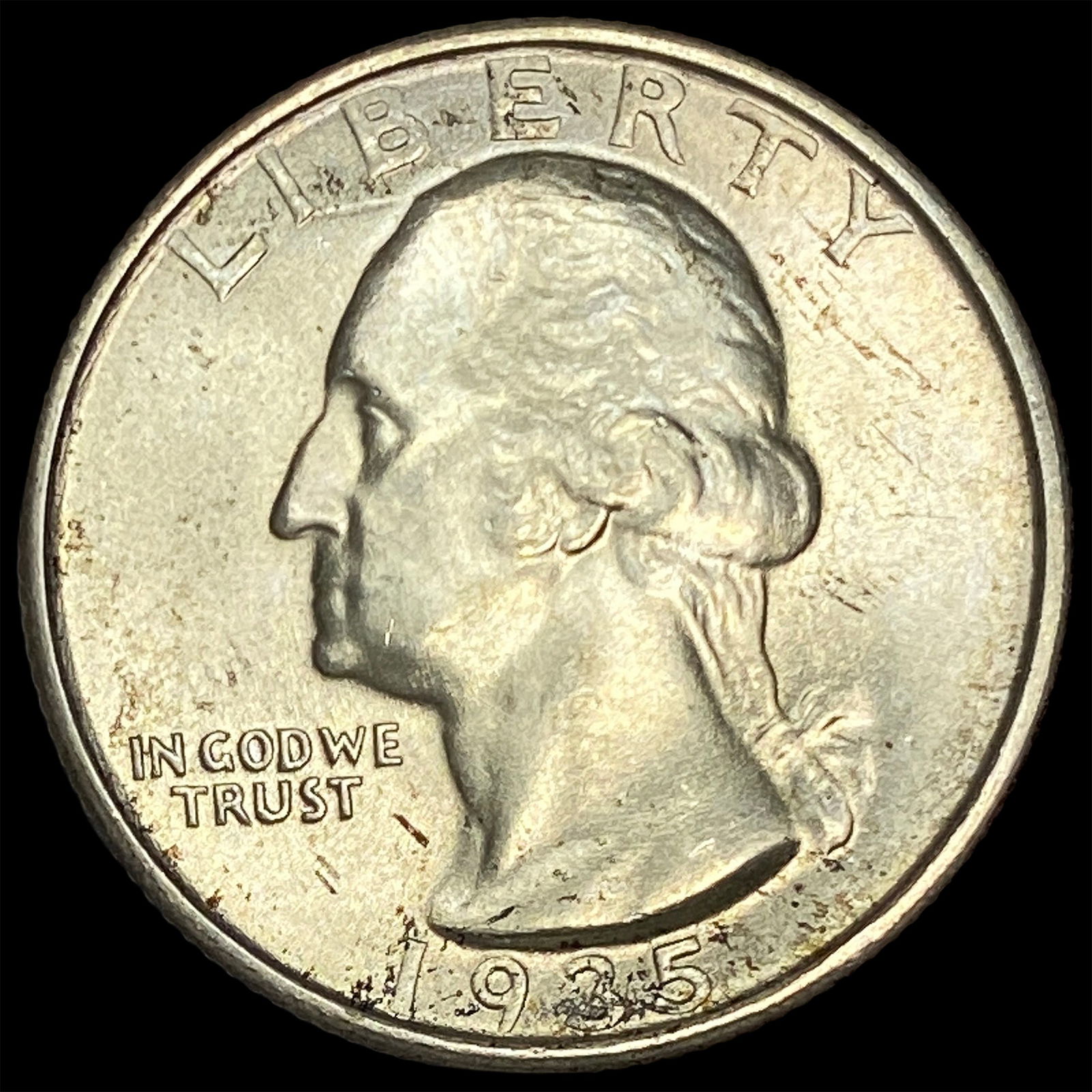 1935-S Silver Washington Quarter UNCIRCULATED: 1935-S Silver Washington Quarter UNCIRCULATED