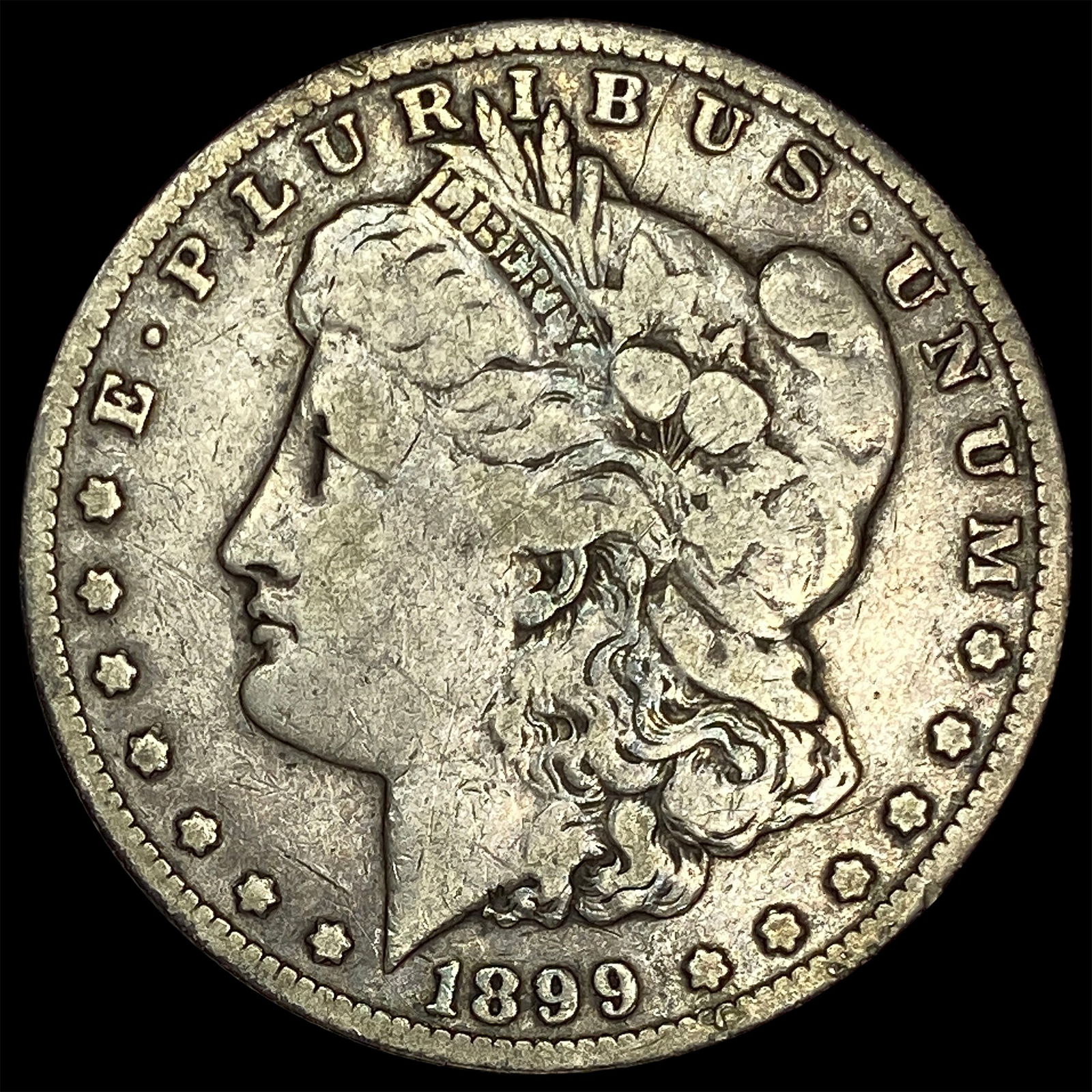 1899 Morgan Silver Dollar LIGHTLY CIRCULATED: 1899 Morgan Silver Dollar LIGHTLY CIRCULATED