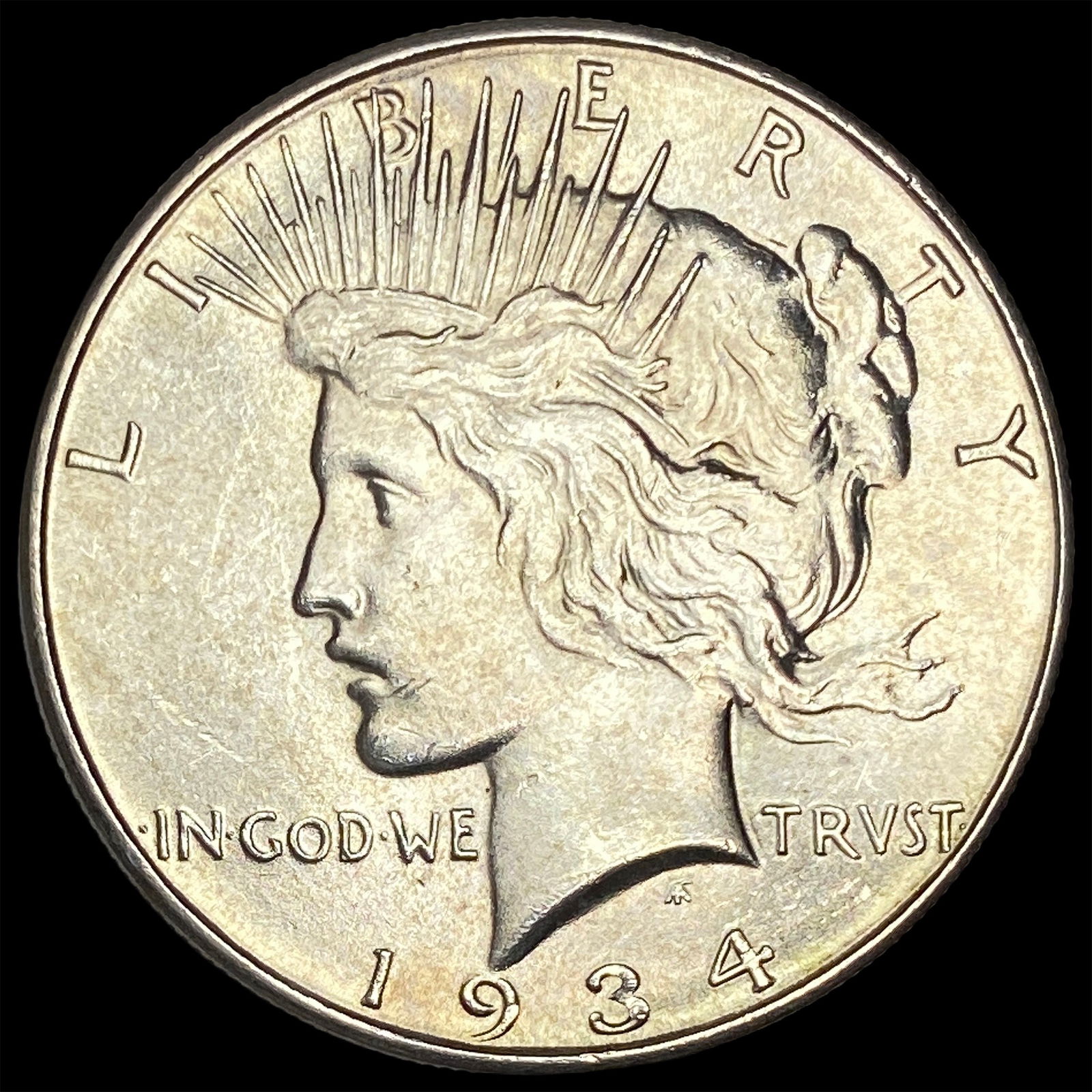 1934 Silver Peace Dollar UNCIRCULATED: 1934 Silver Peace Dollar UNCIRCULATED