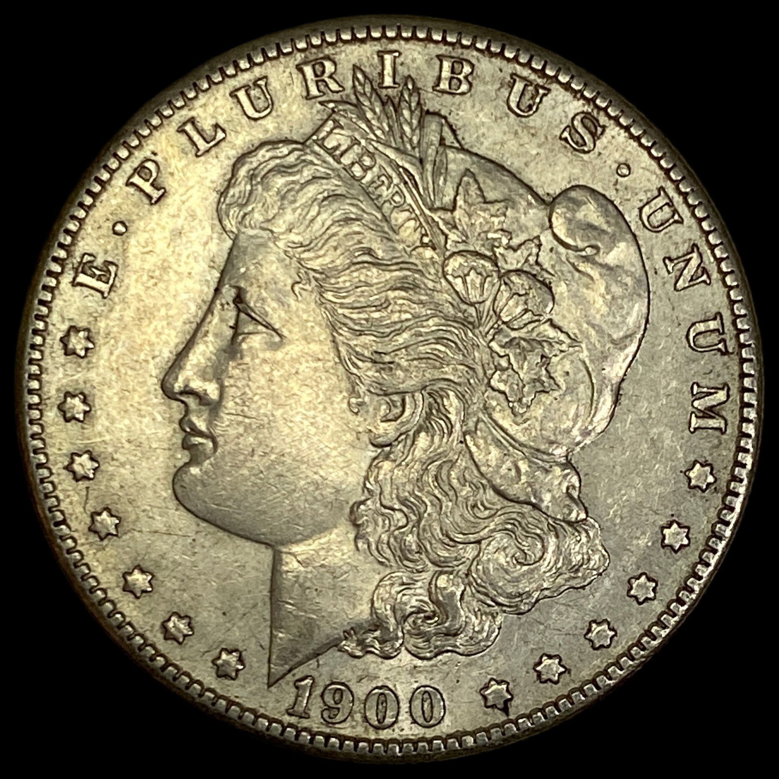 1900-S Silver Morgan Dollar CLOSELY UNCIRCULATED: 1900-S Silver Morgan Dollar CLOSELY UNCIRCULATED