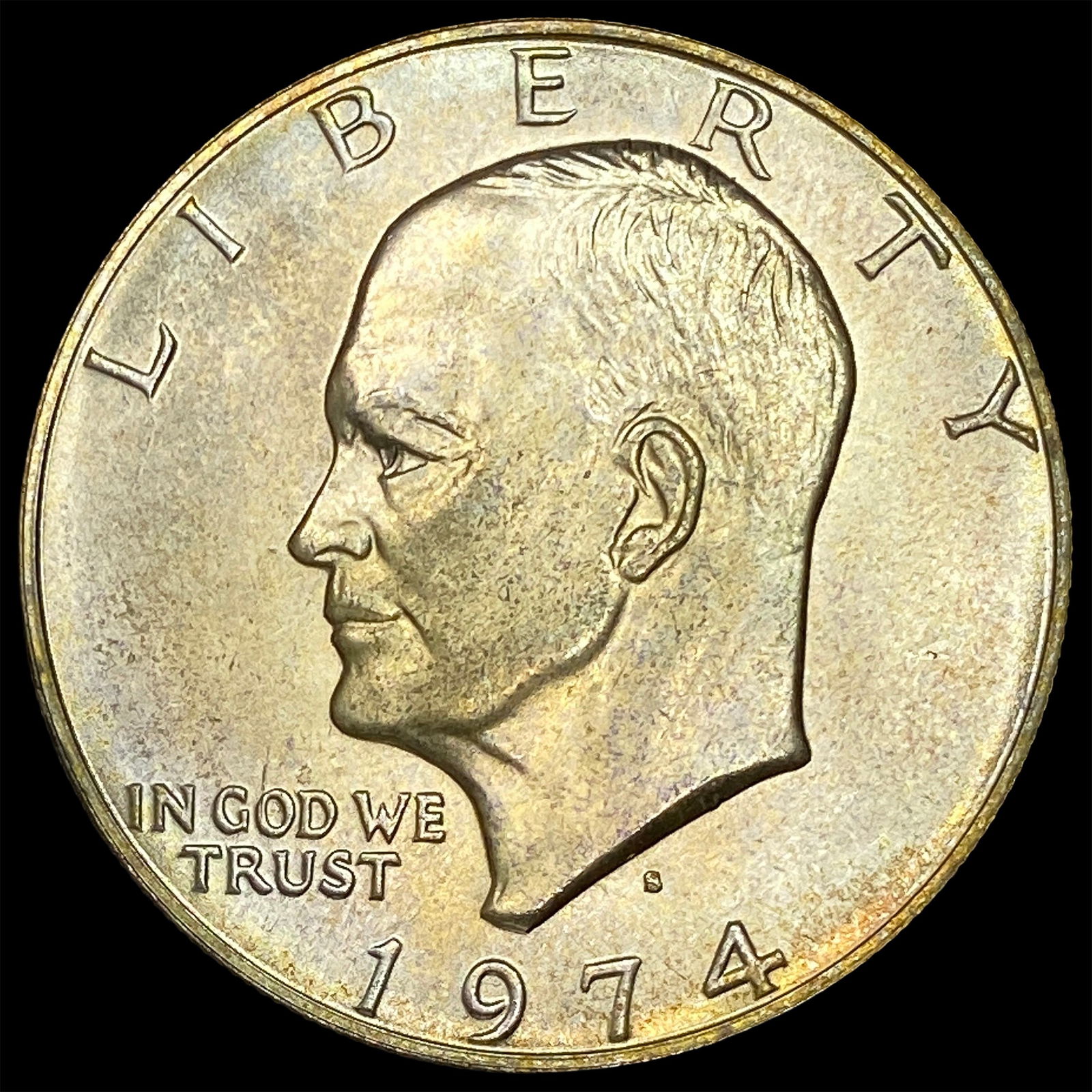 1974-S Eisenhower Dollar Copper-Nickel GEM BU (1 of 2)