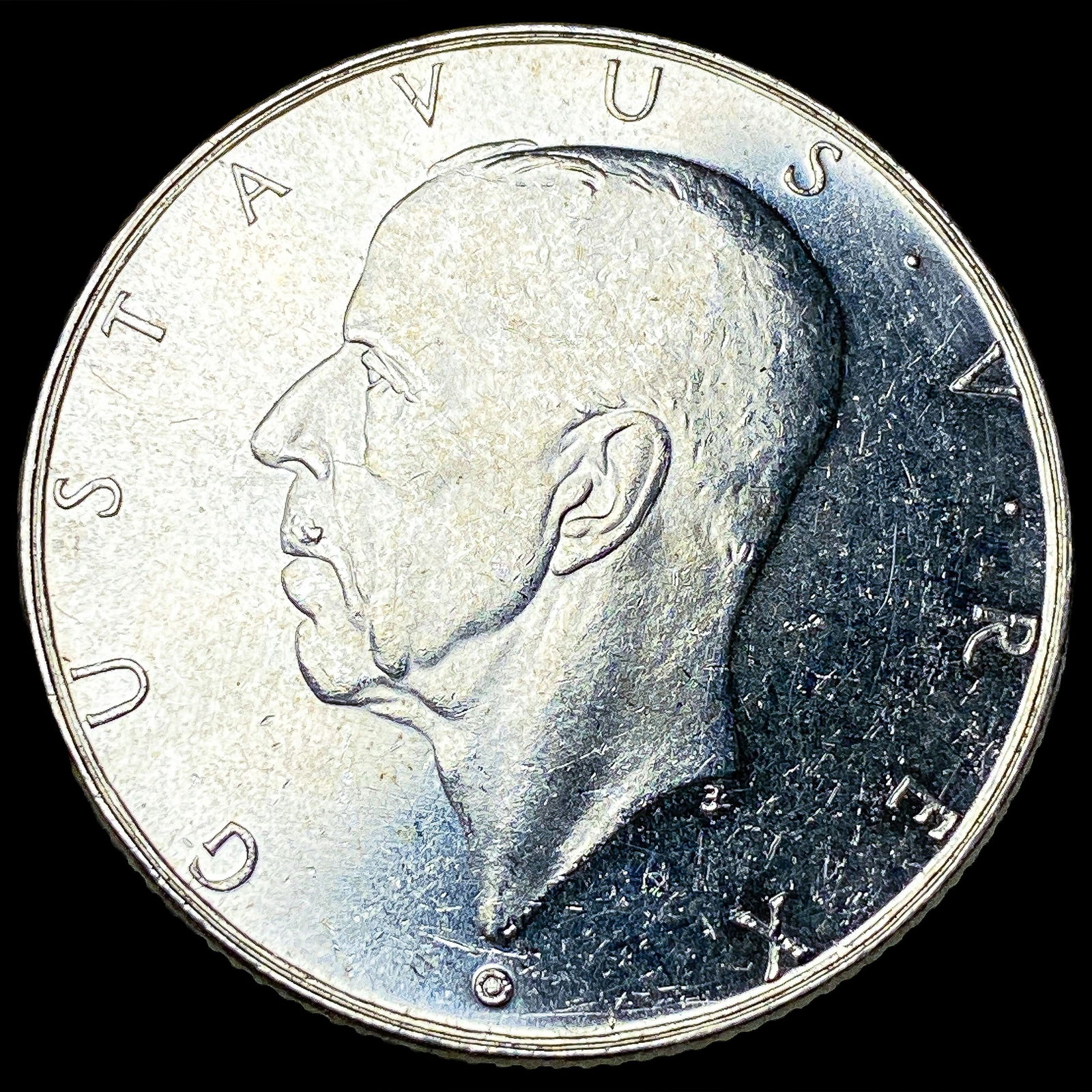 1938 Sweden Silver 2 Kroner UNCIRCULATED: 1938 Sweden Silver 2 Kroner UNCIRCULATED