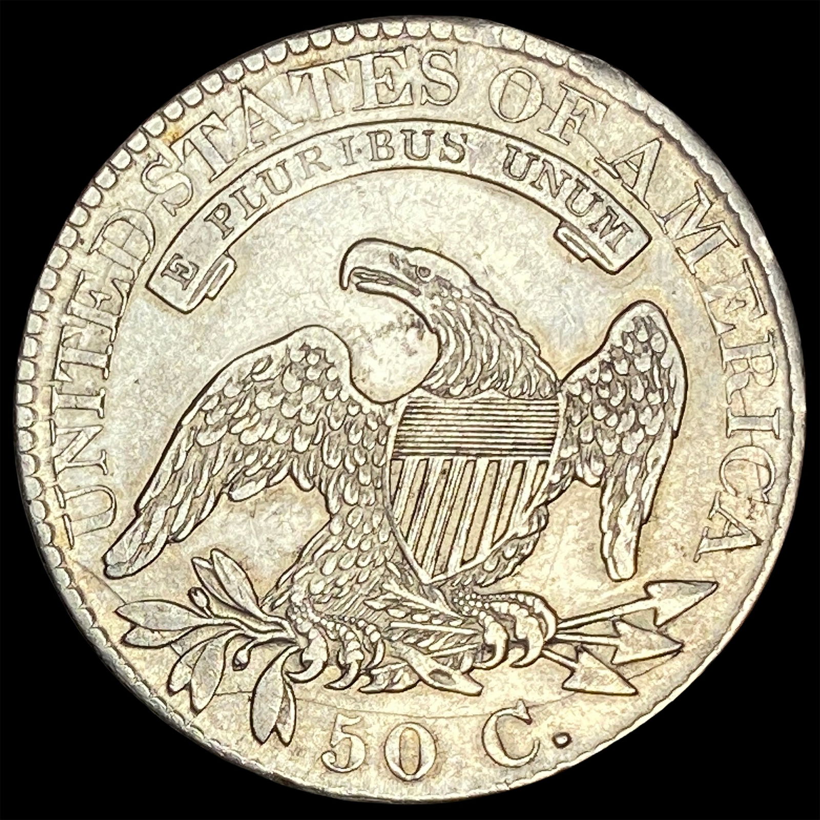 1826 Capped Bust Half Dollar CLOSELY UNCIRCULATED - 2